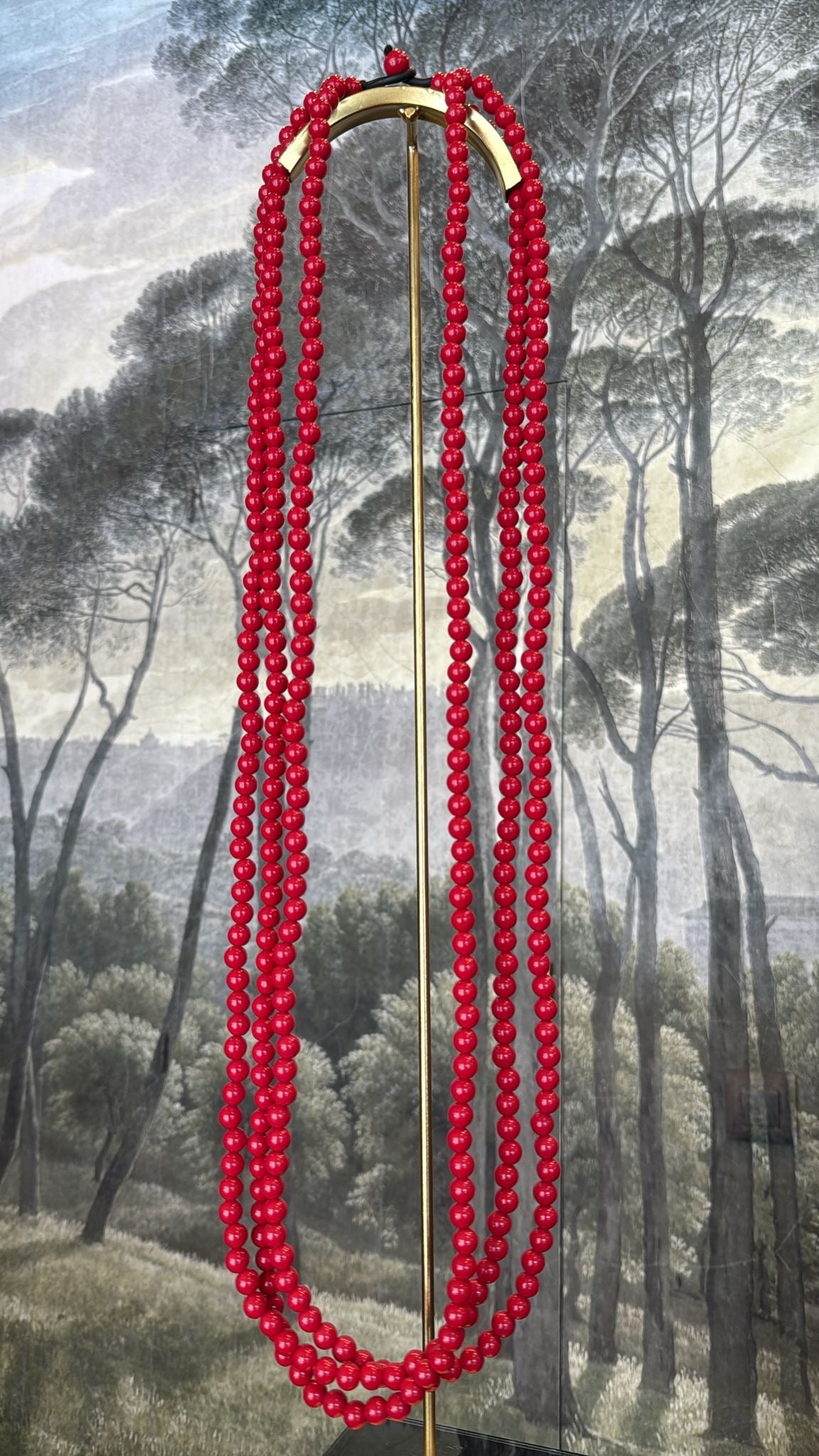 Collar Triana 3 Rojo