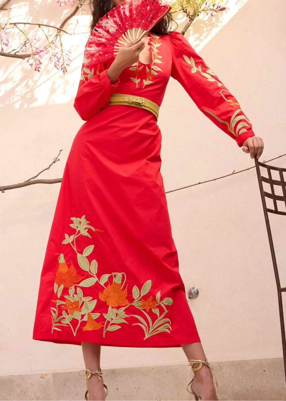 Vestido Tenerife Rojo