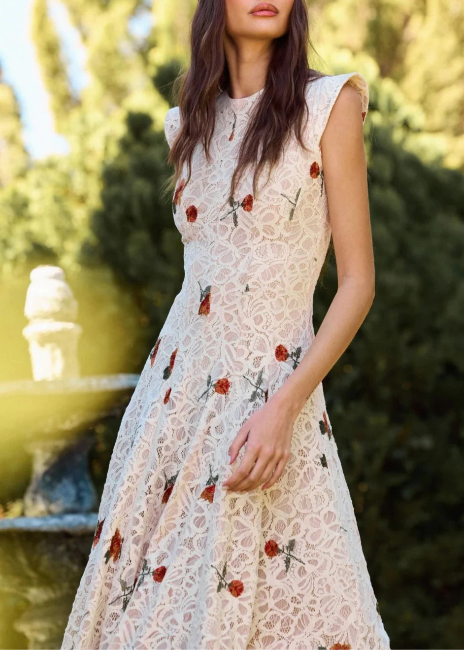 Vestido Rose Beige