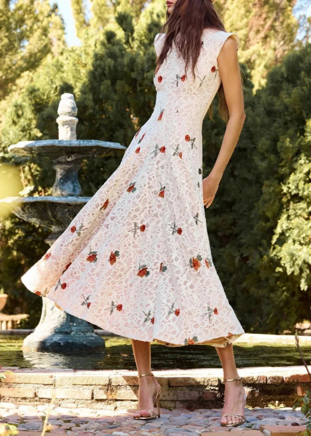 Vestido Rose Beige