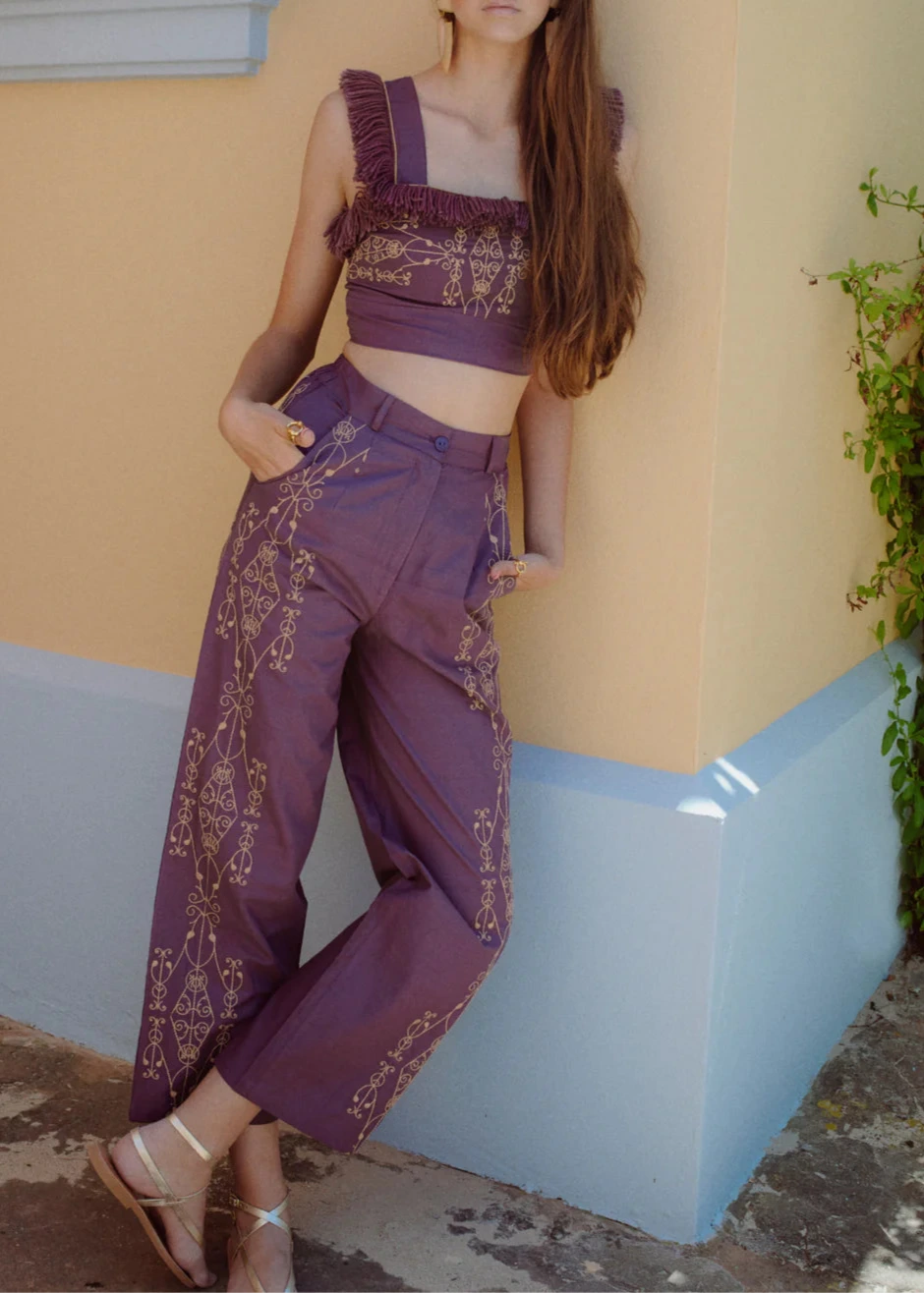 Conjunto Line Morado