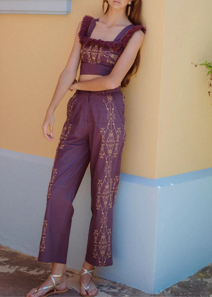 Conjunto Line Morado