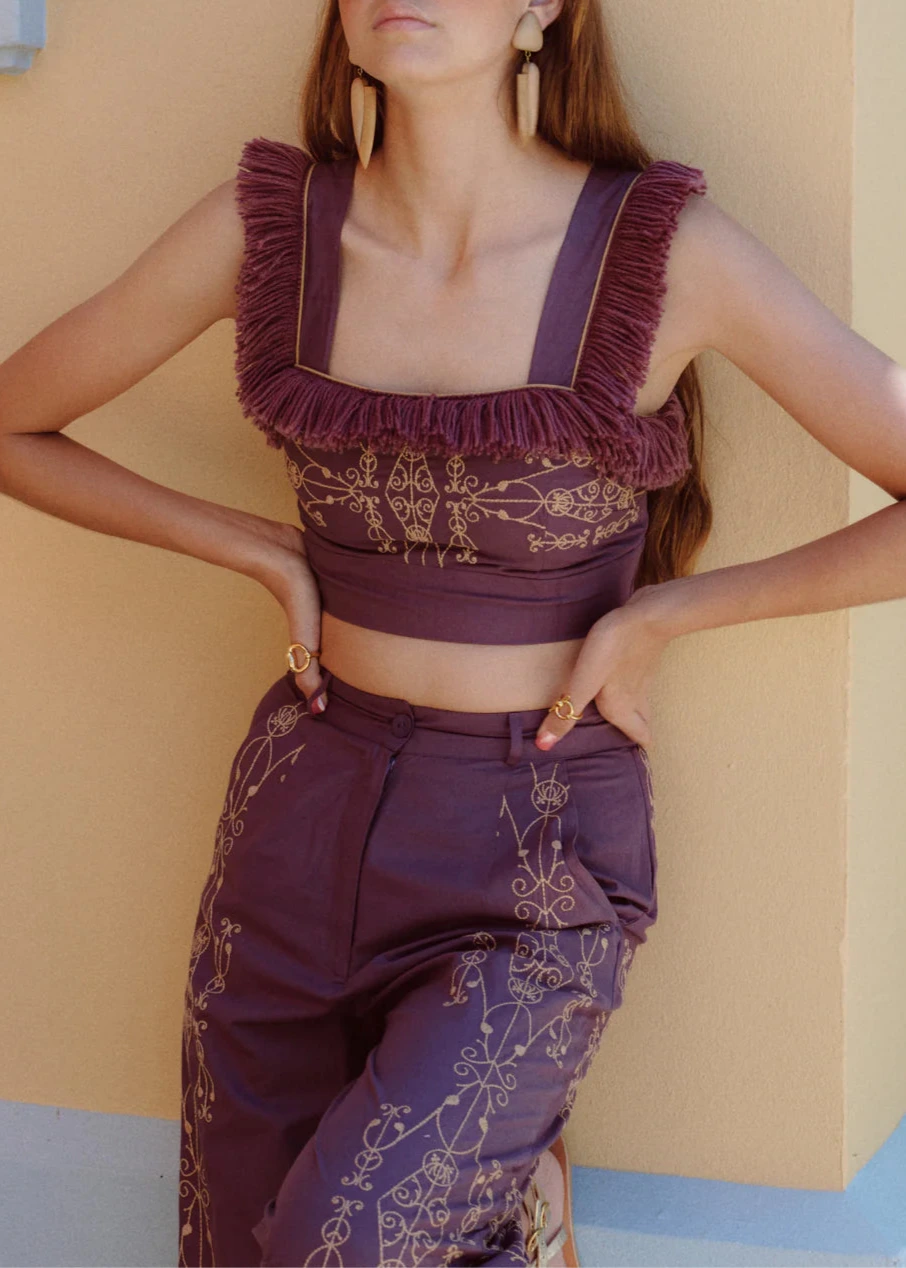 Conjunto Line Morado