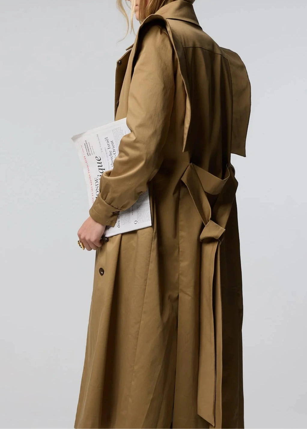 Gabardina Lala Camel