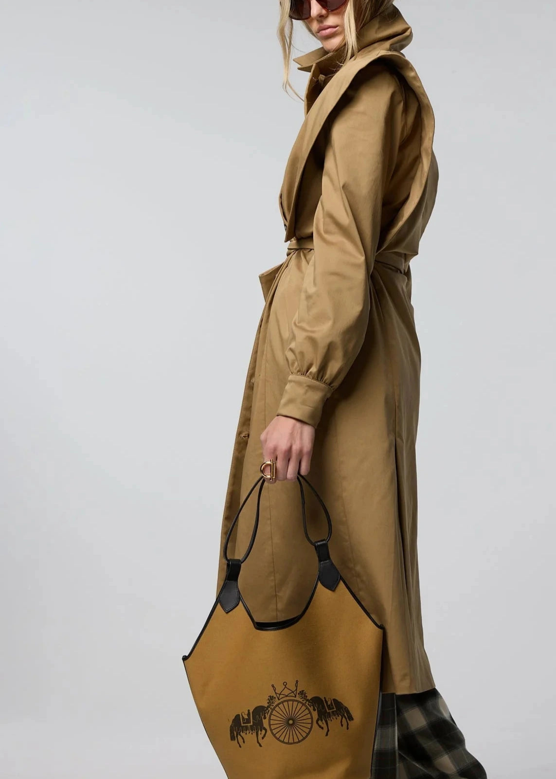 Gabardina Lala Camel