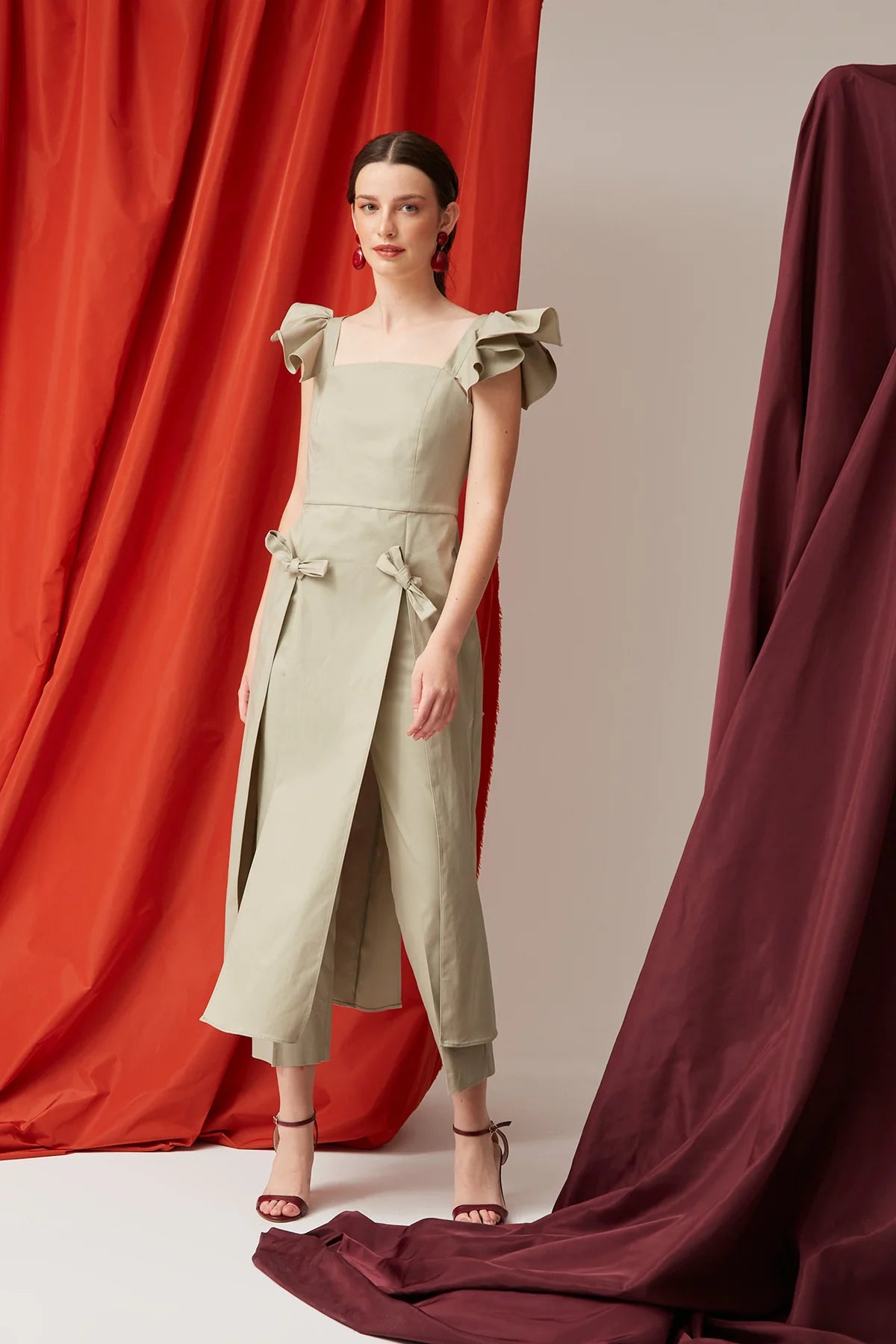 Top Amelia Gris