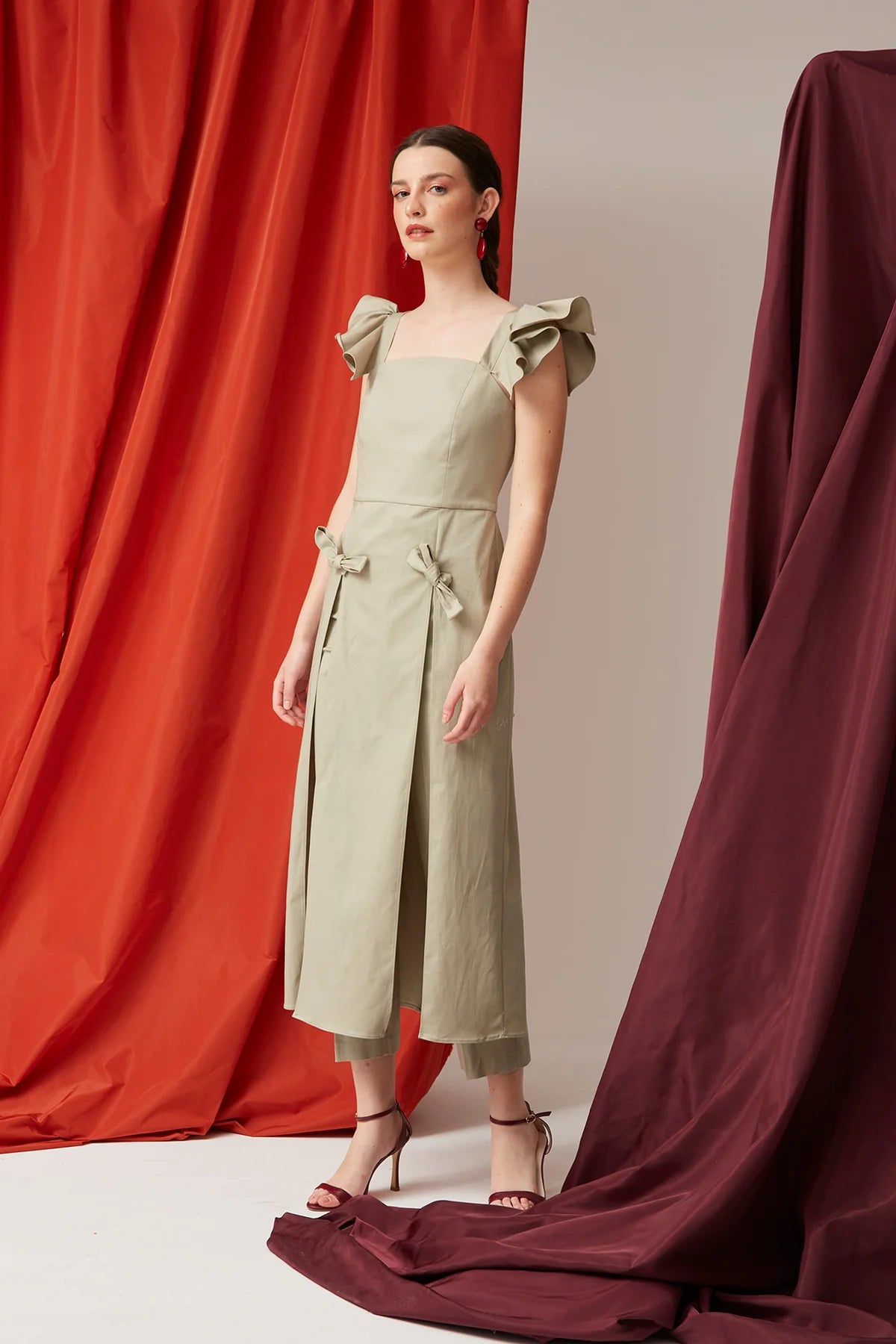 Top Amelia Gris