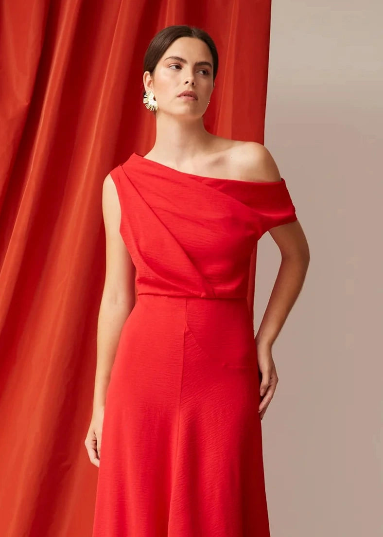 Vestido Gisela Rojo