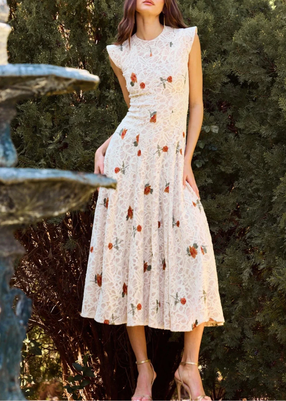 Vestido Rose Beige