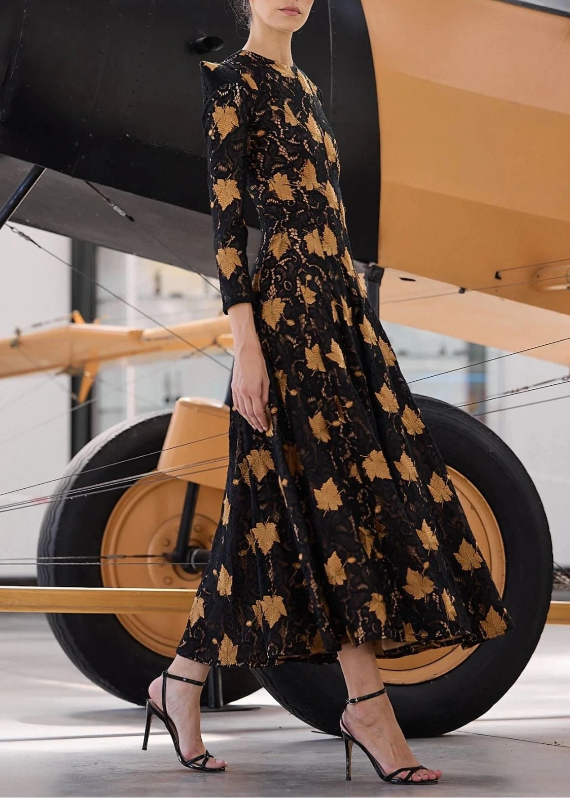 Vestido Rose Hojas