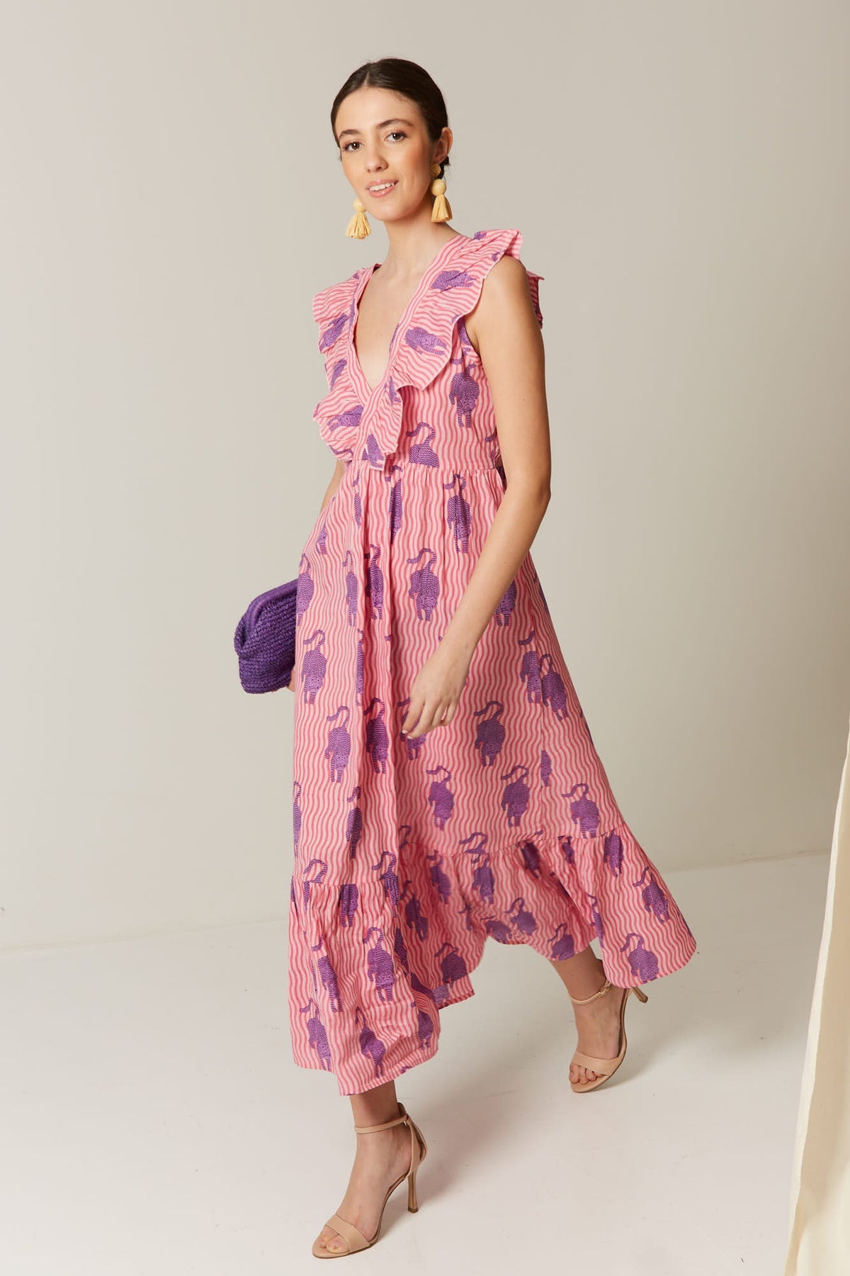 Vestido Taormina Rosa