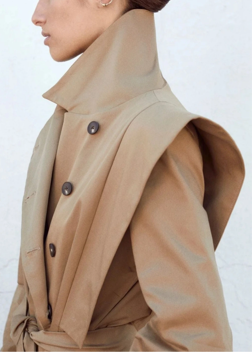 Gabardina Lala Camel