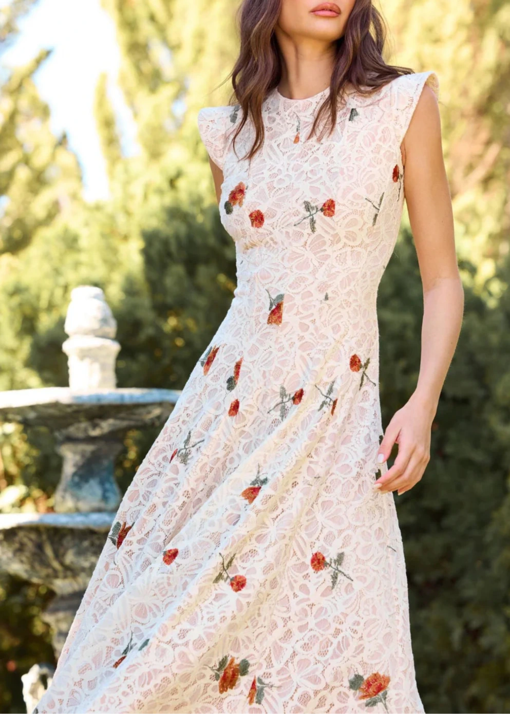 Vestido Rose Beige