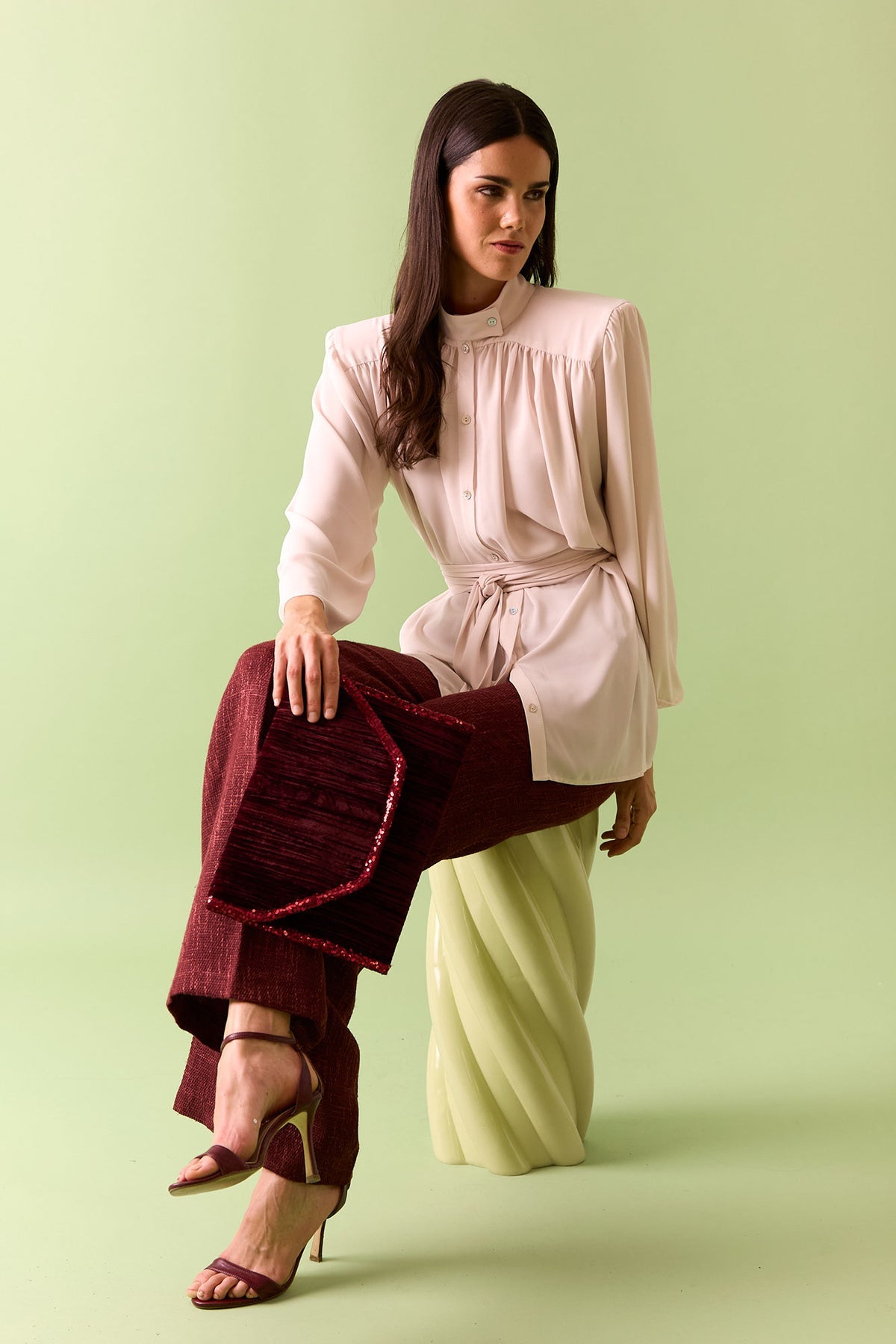 Blusa Alara Crudo