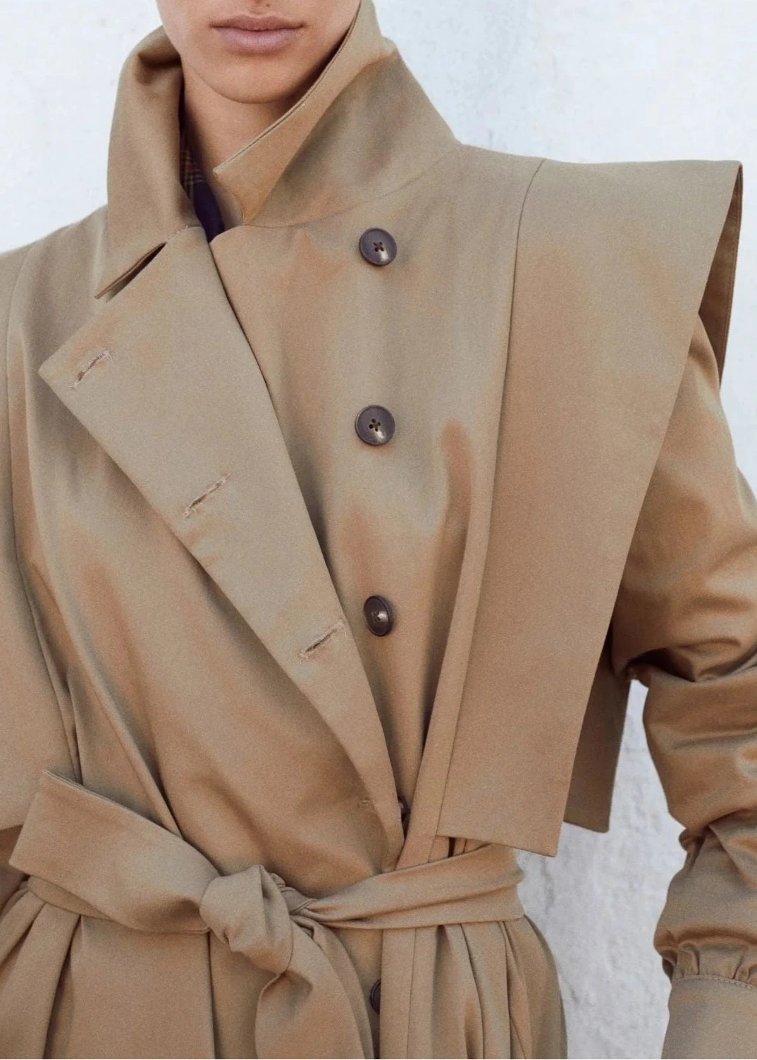 Gabardina Lala Camel
