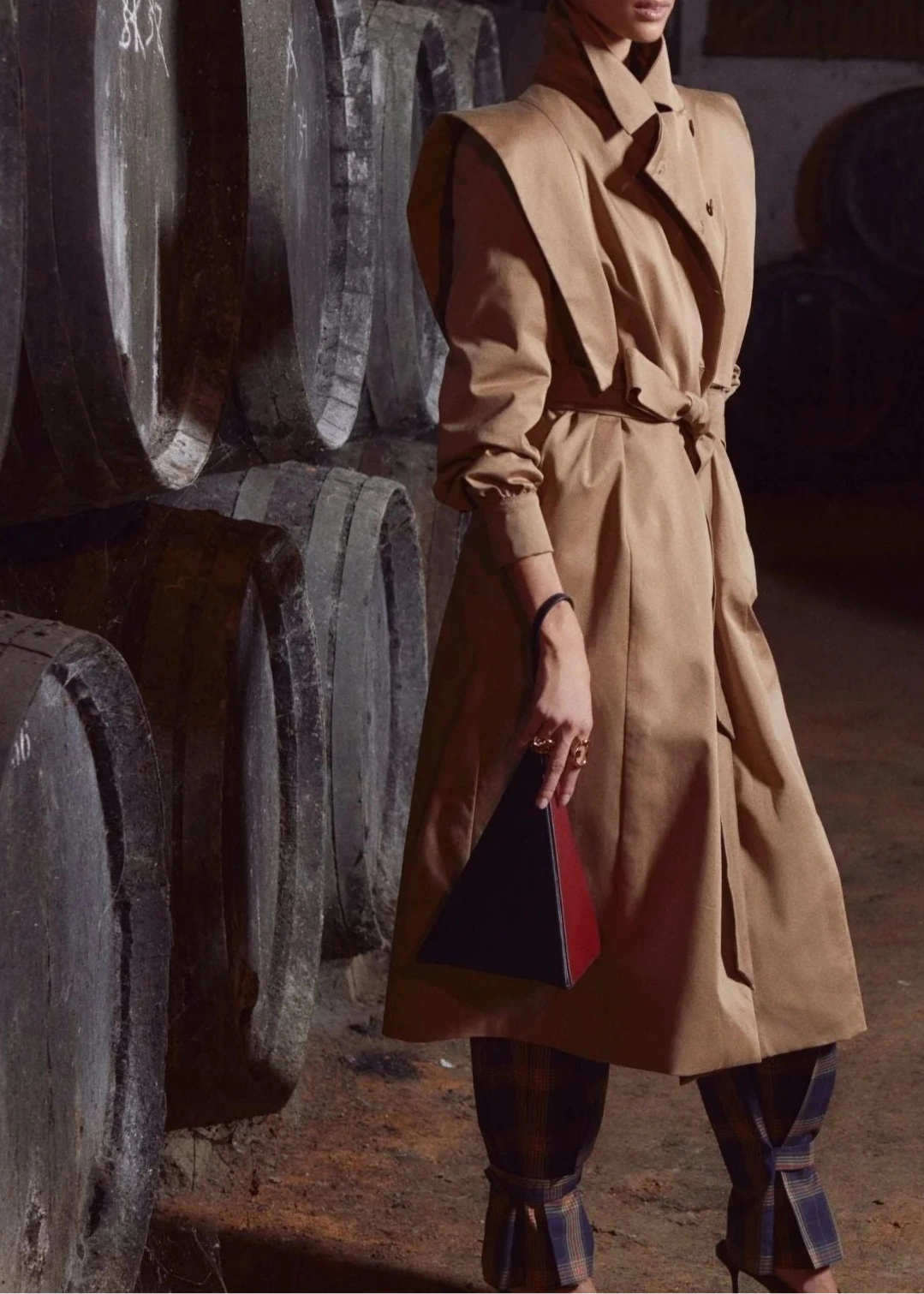Gabardina Lala Camel