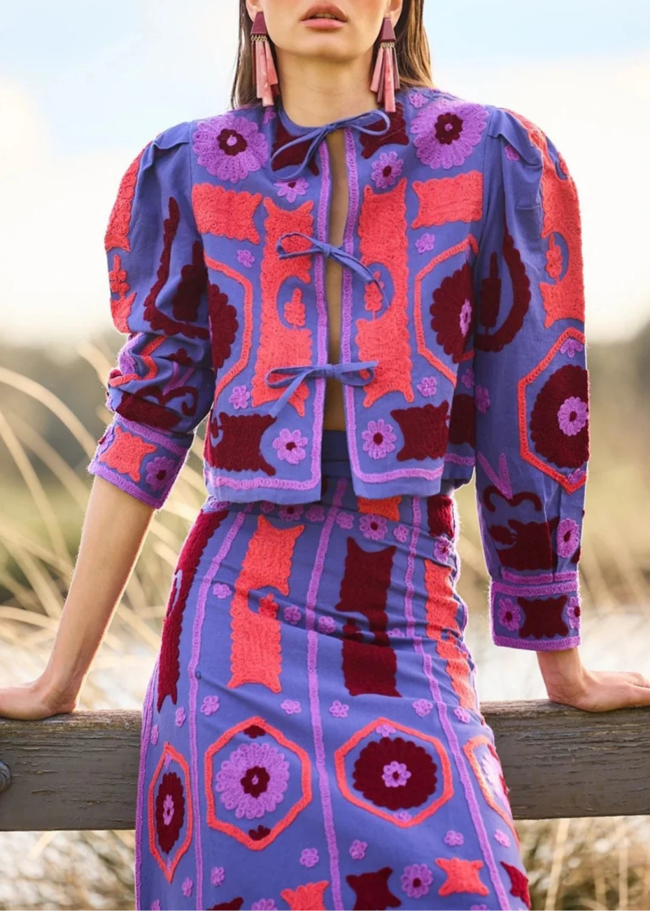 Chaqueta Azores Morada