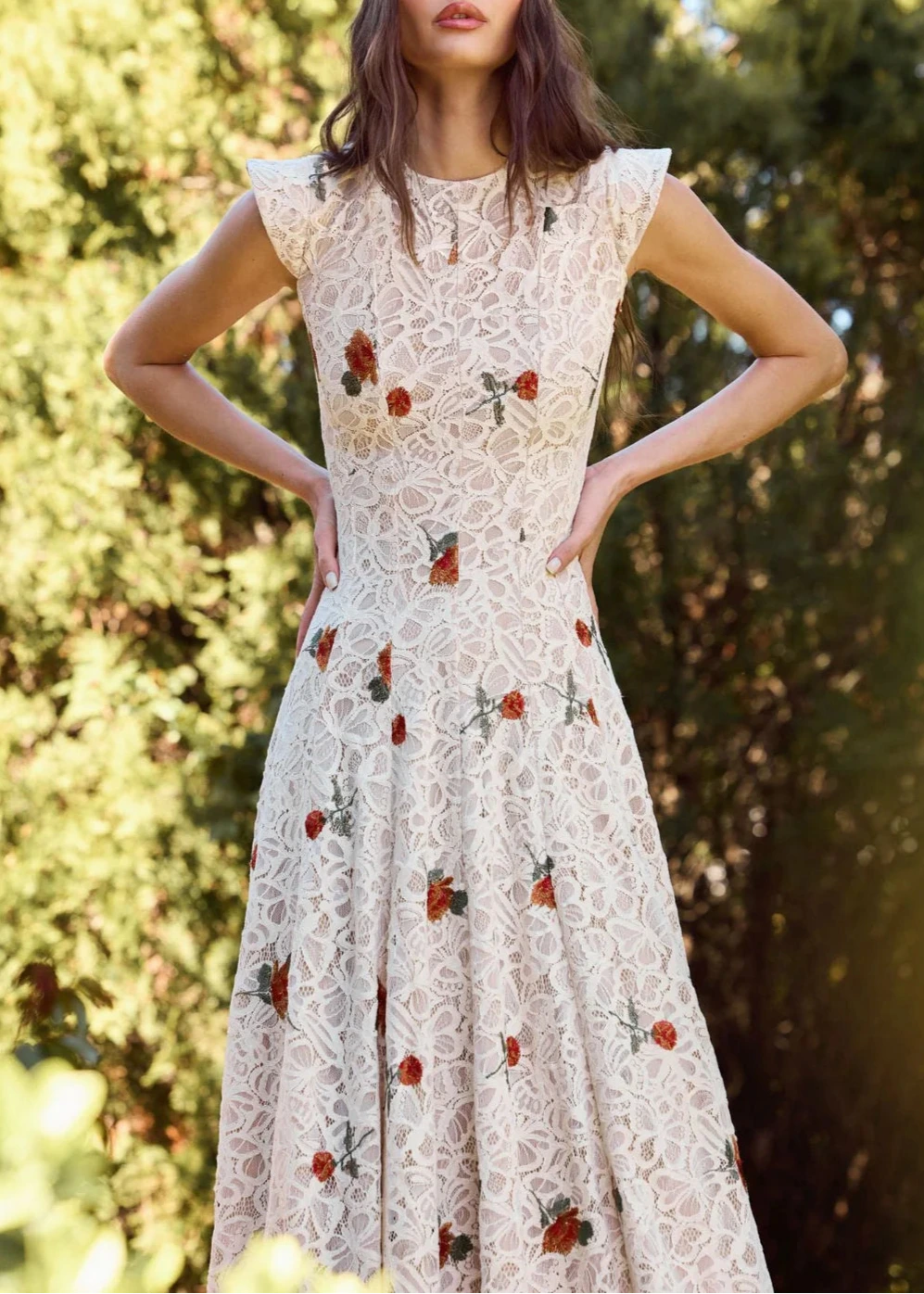 Vestido Rose Beige