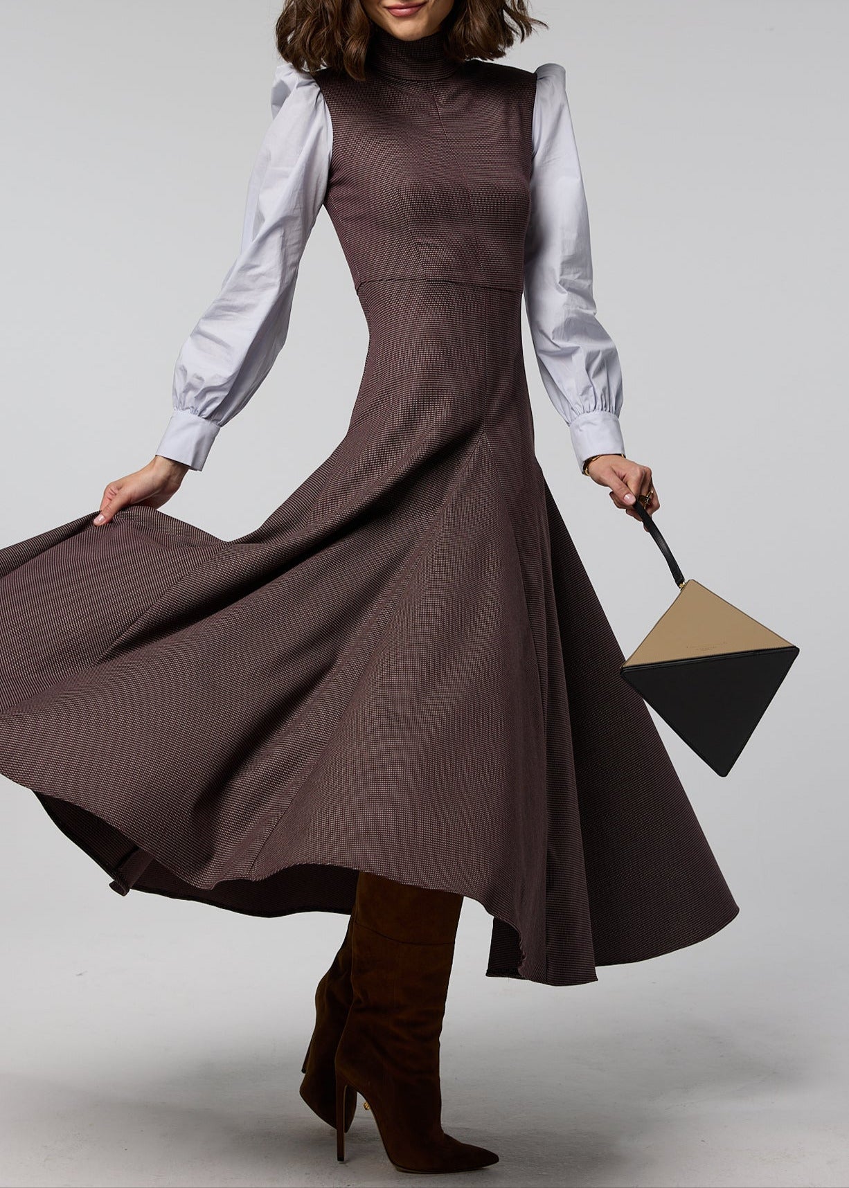 Vestido Aidan Granate