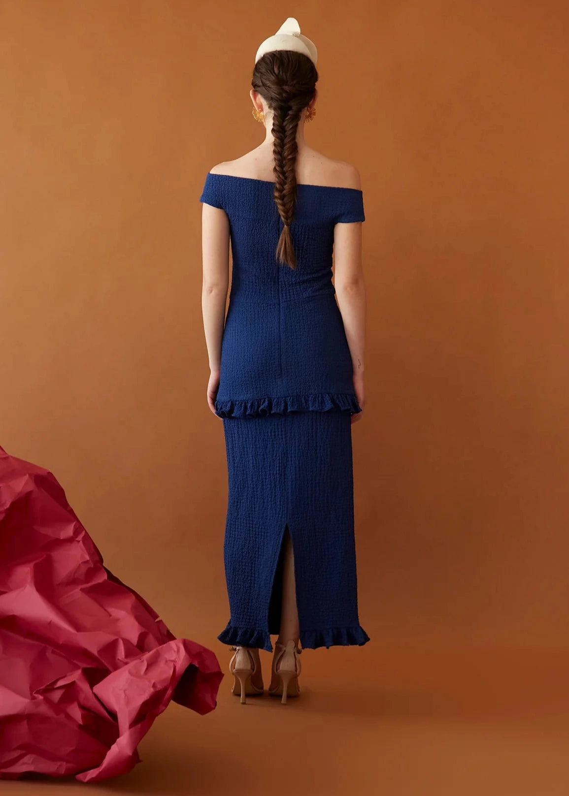 Vestido Amadora Marino