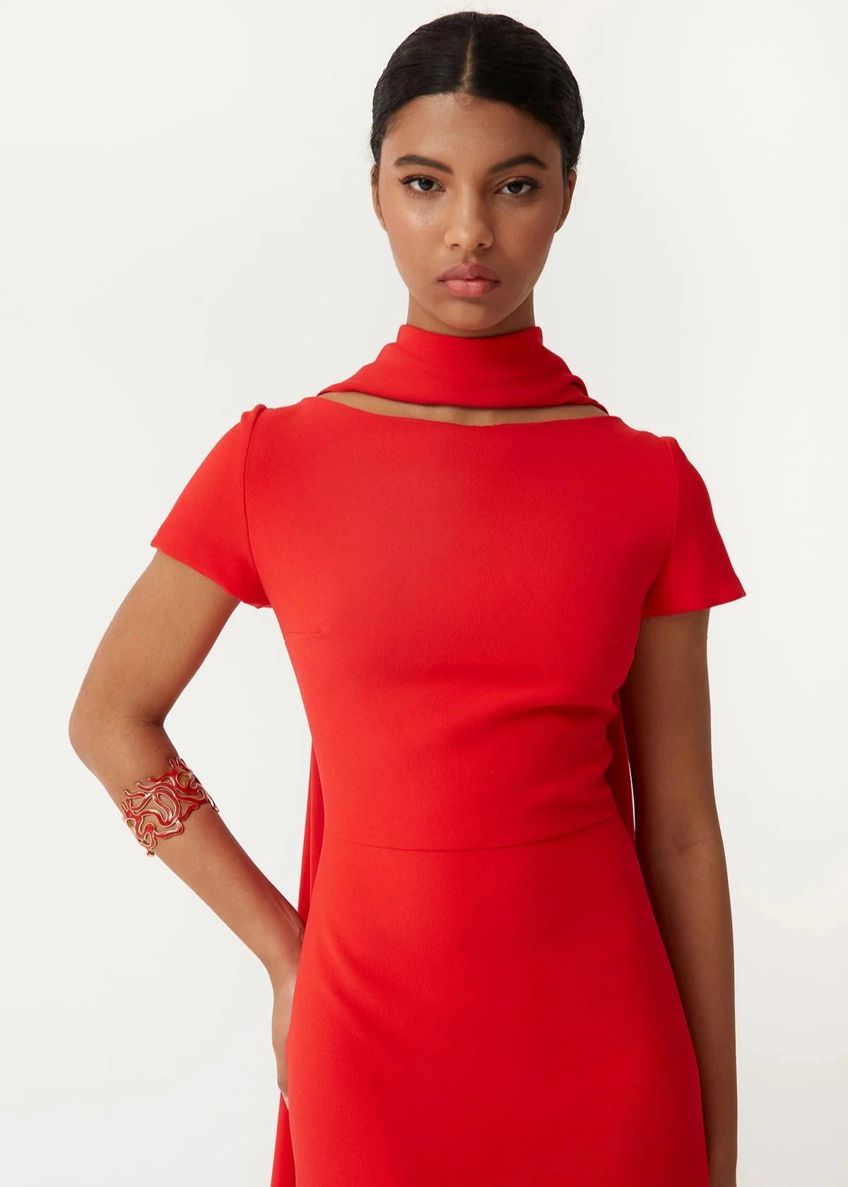 Vestido Antonina Rojo