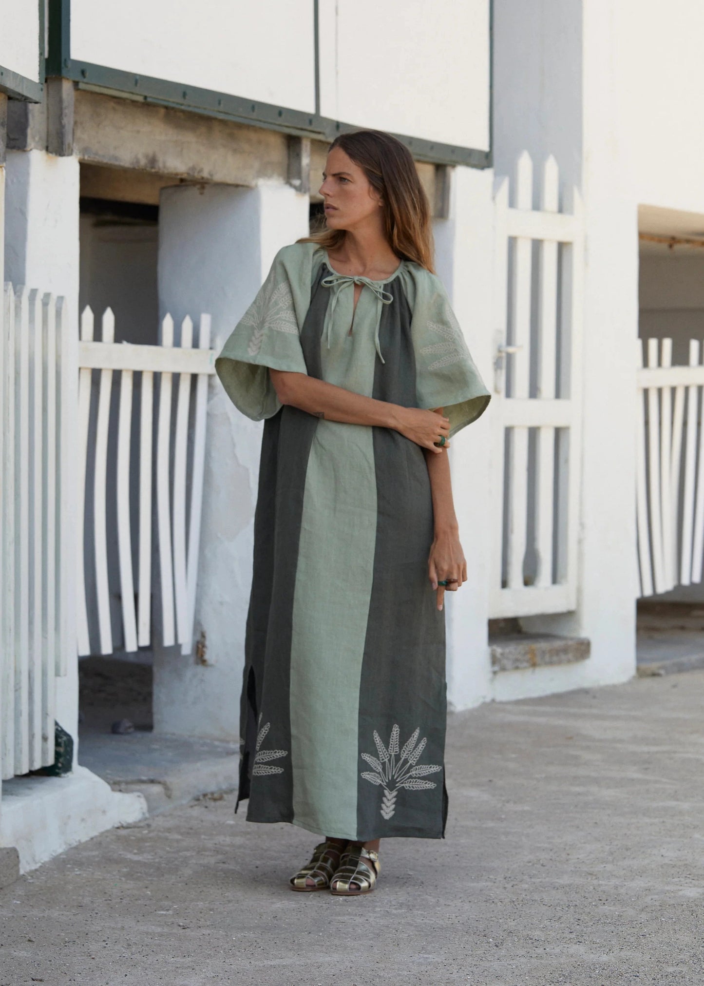 Vestido Areca Green