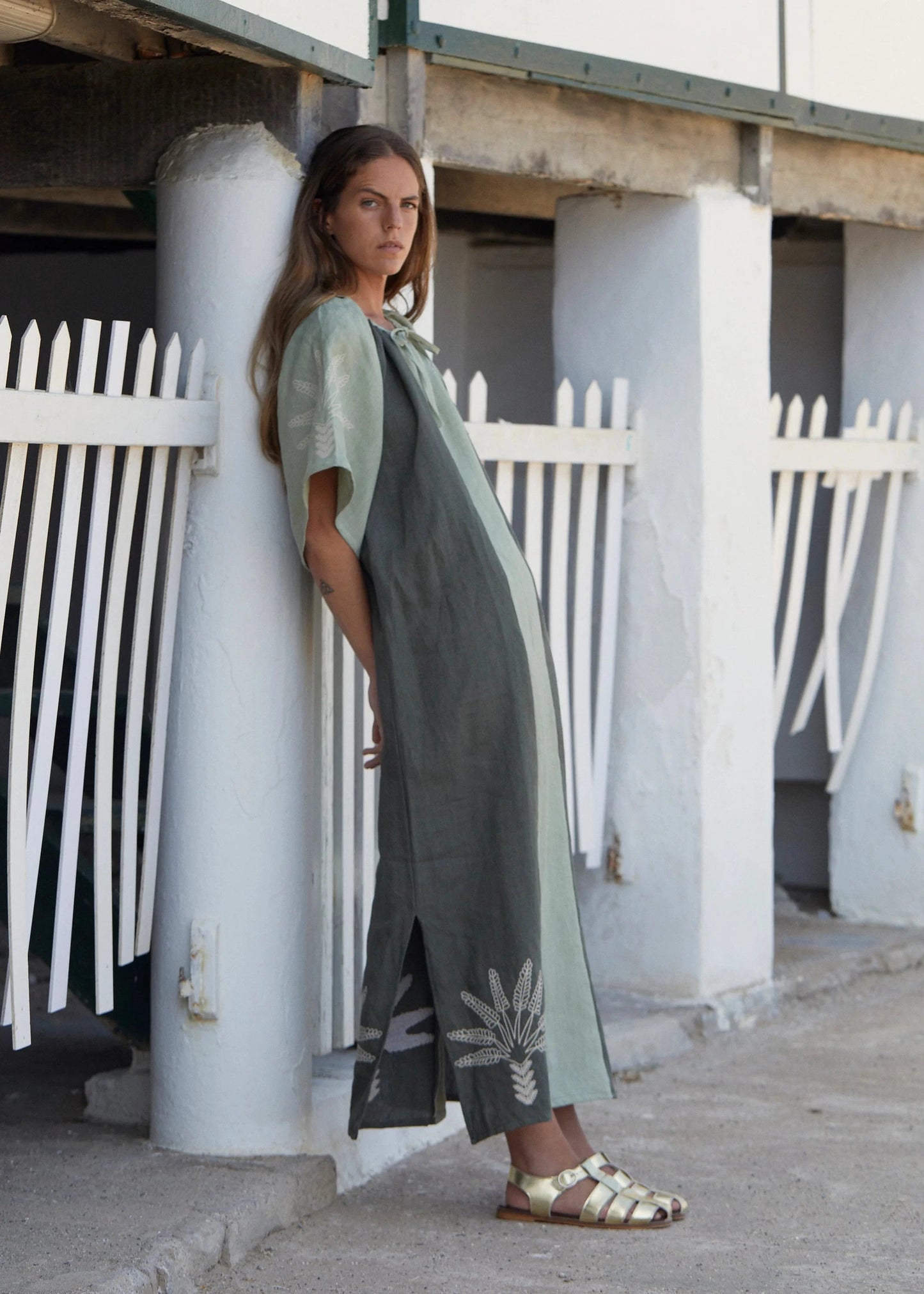 Vestido Areca Green