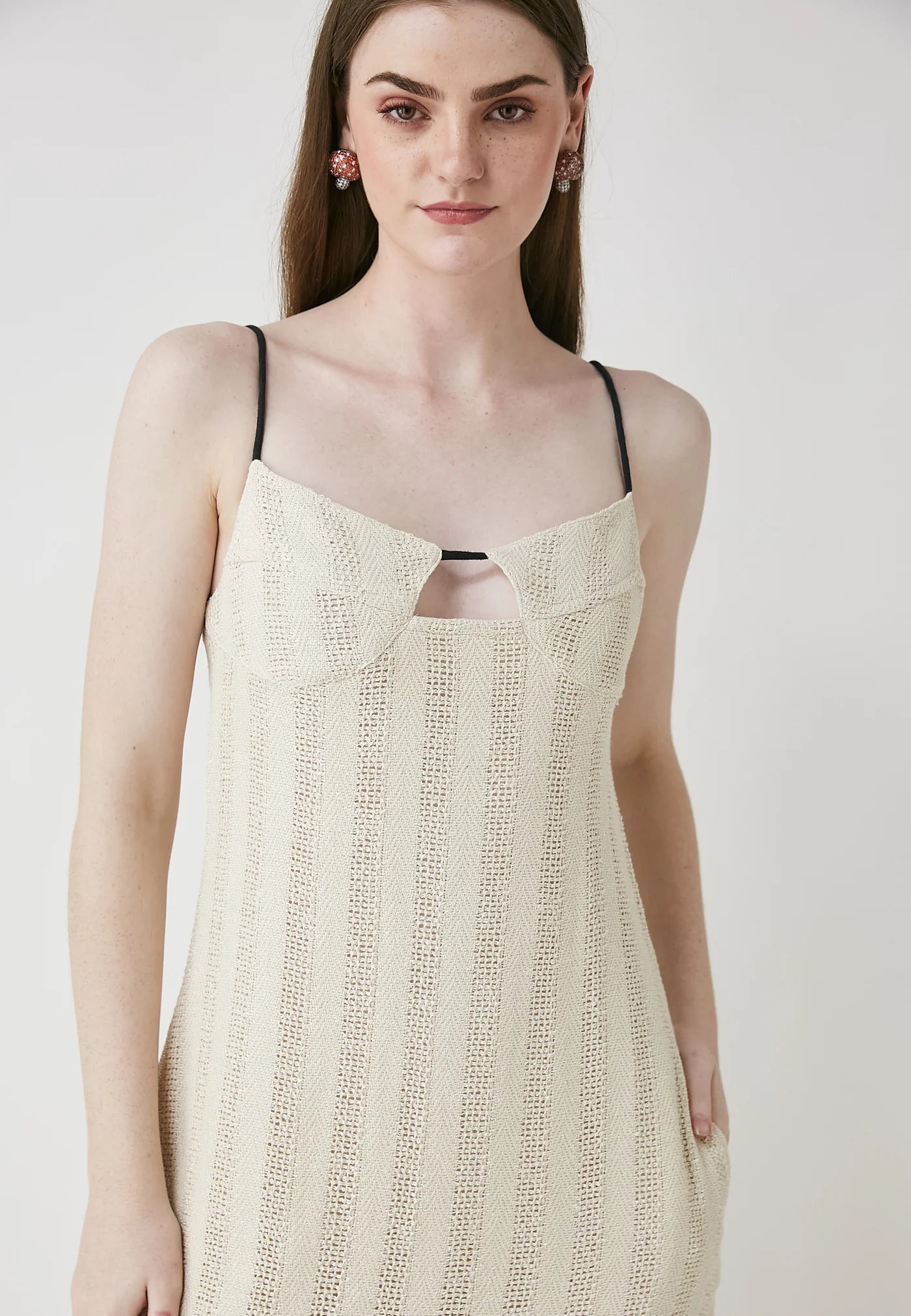 Vestido Aria Mai Beige