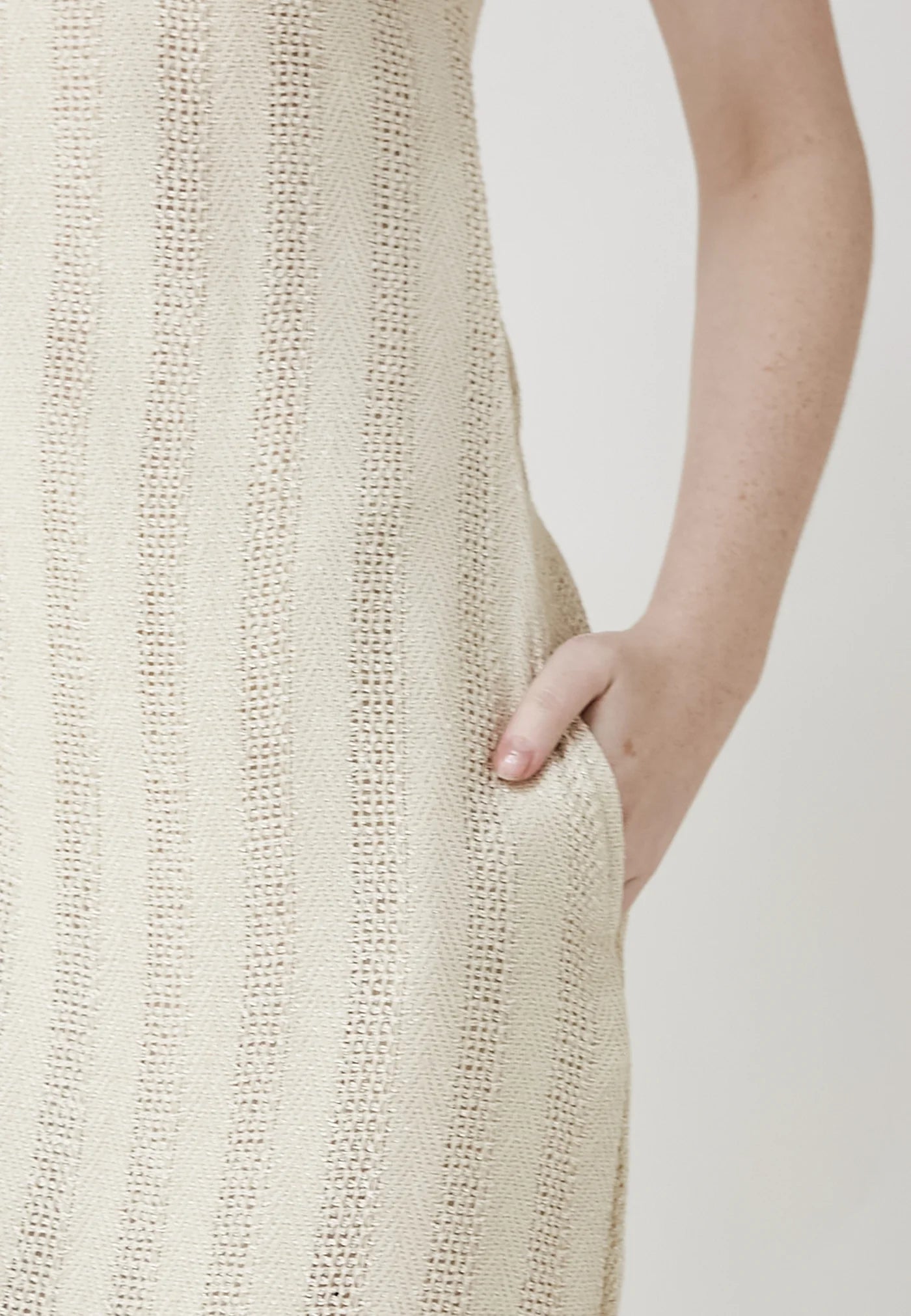Vestido Aria Mai Beige