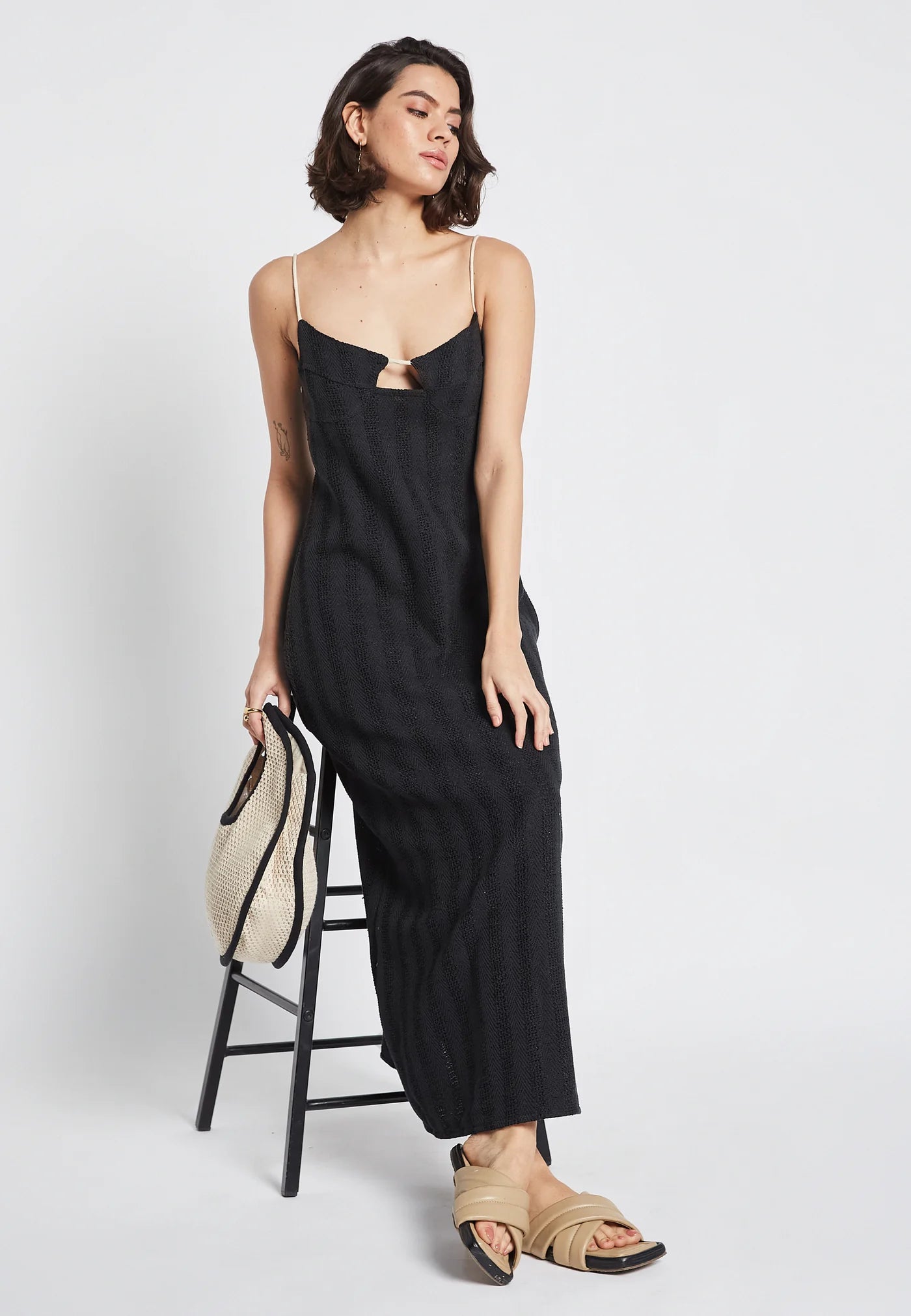 Vestido Aria Mai Negro