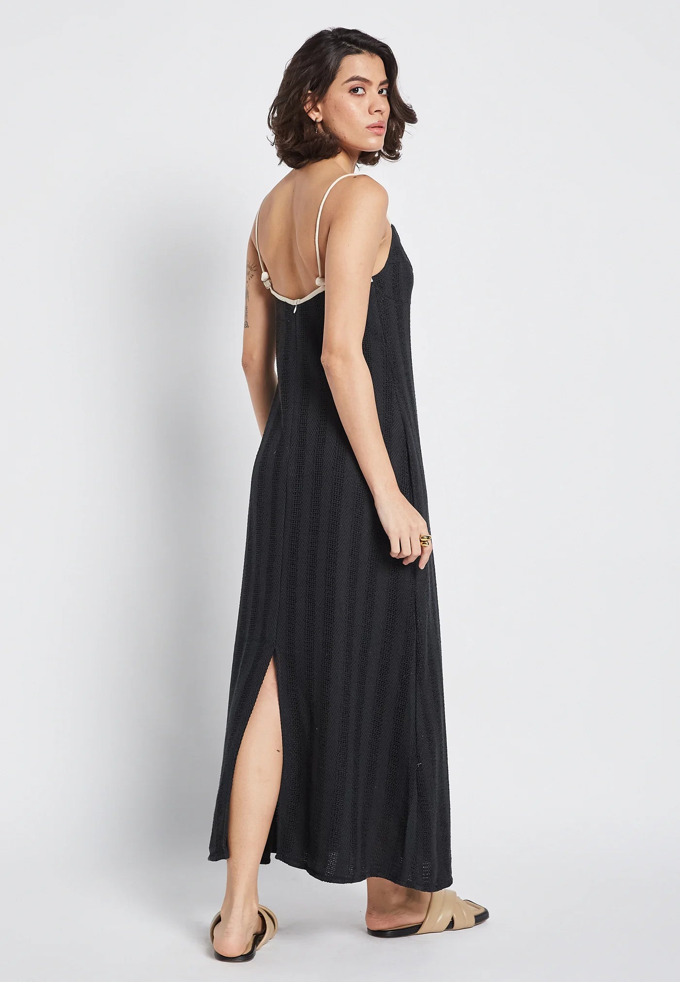 Vestido Aria Mai Negro