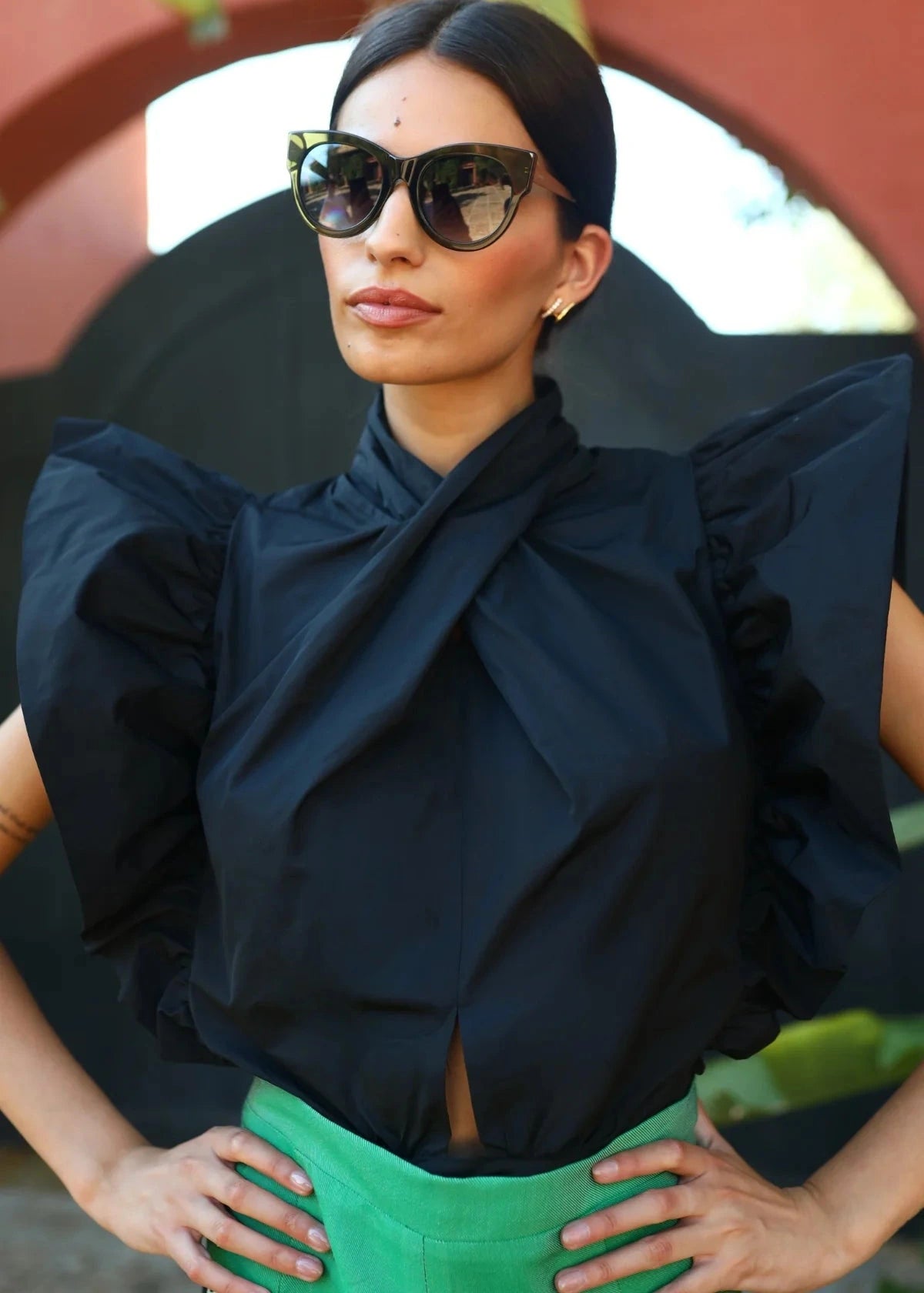 Camisa Atea Negra