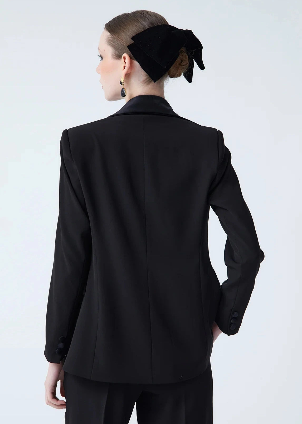 Blazer Noir Negro
