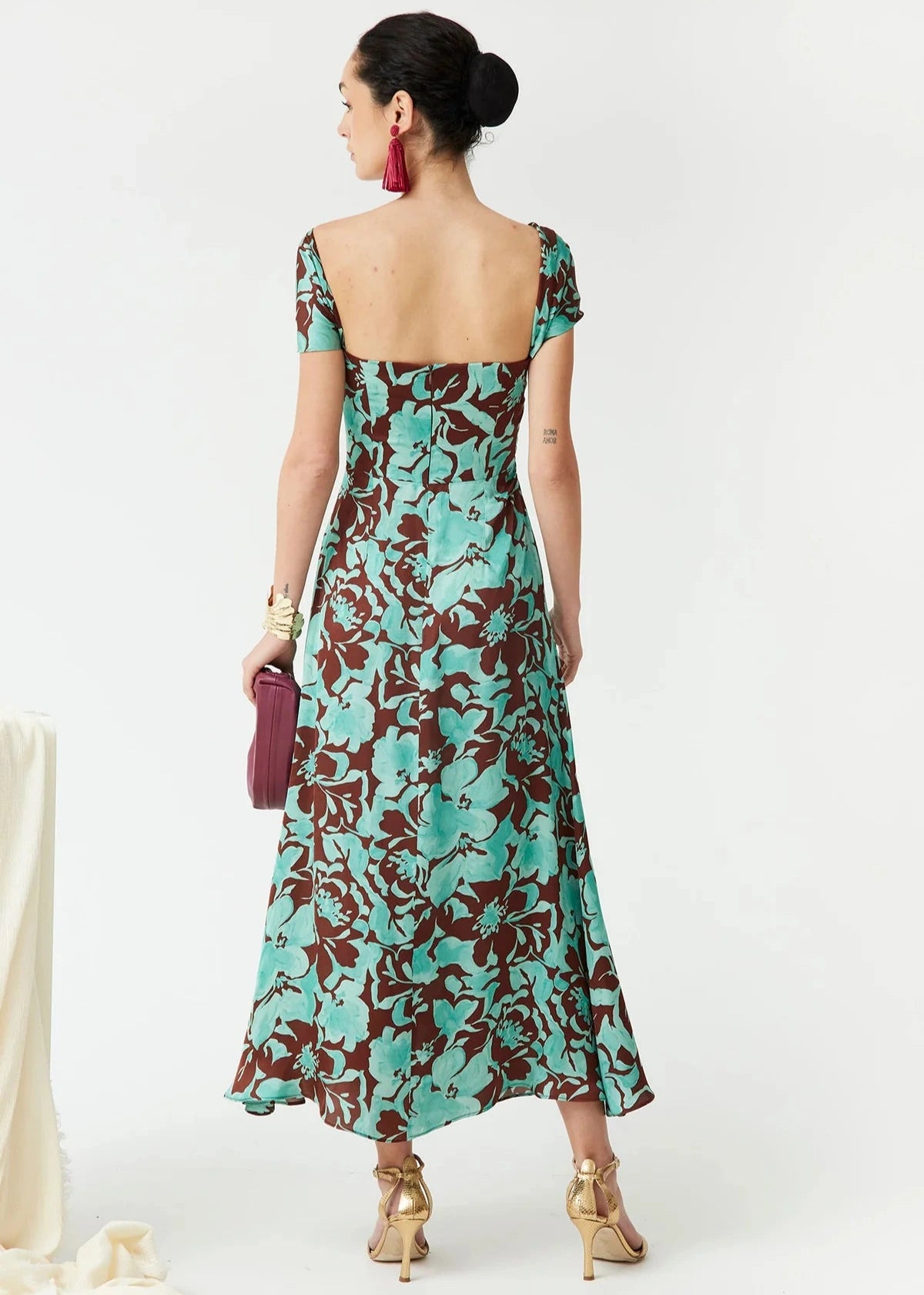 Vestido Camelita Multicolor
