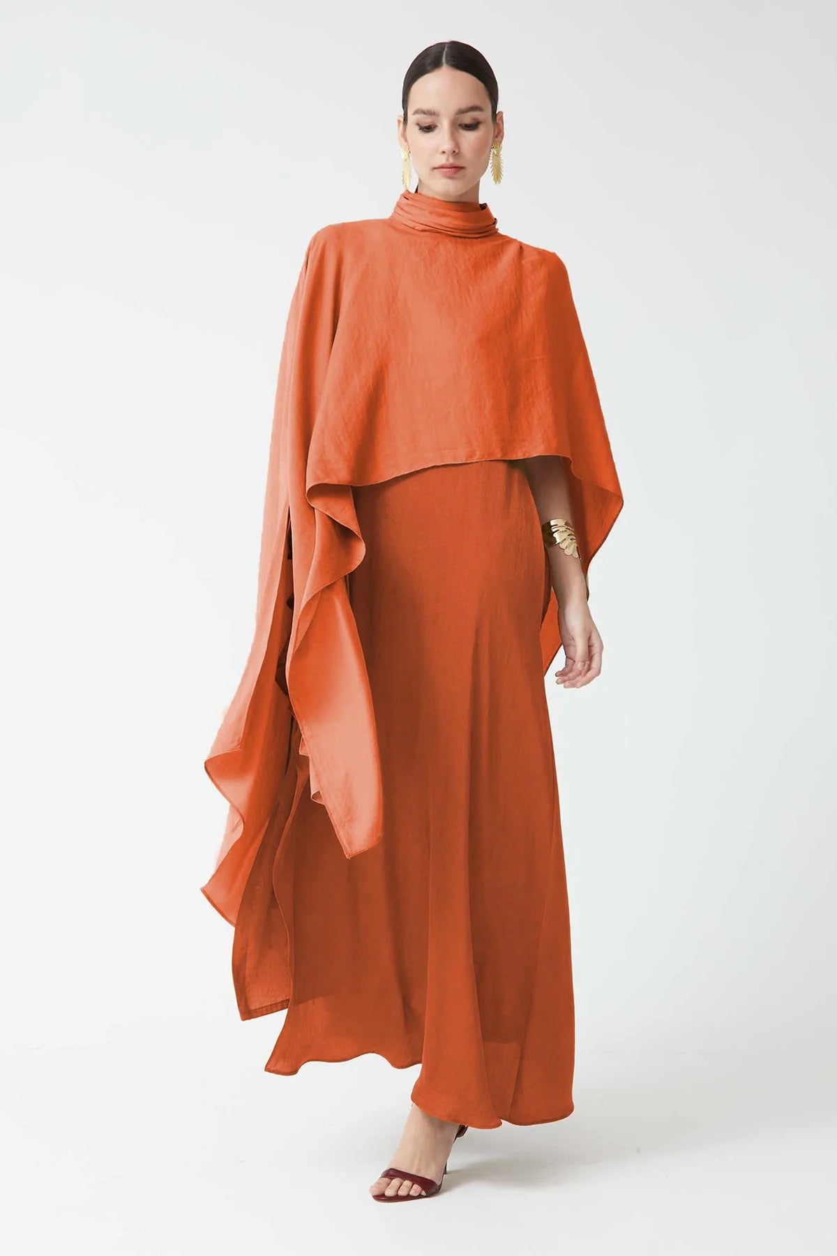 Vestido Mónica Naranja