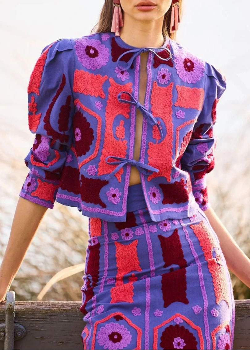 Chaqueta Azores Morada