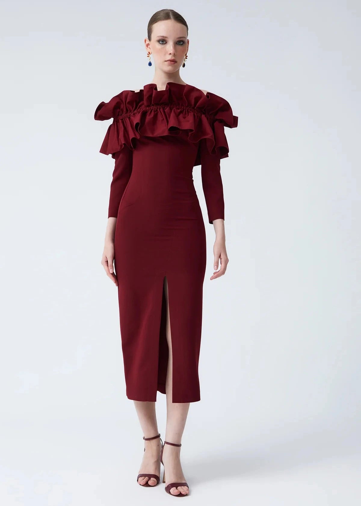 Vestido Choco Winter Granate