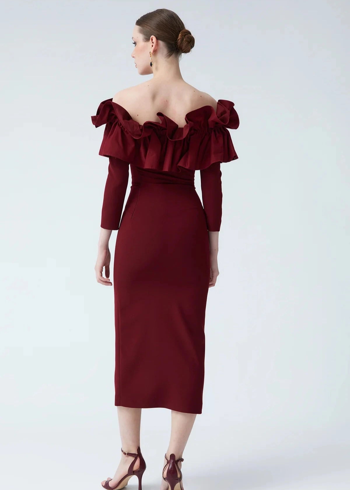 Vestido Choco Winter Granate