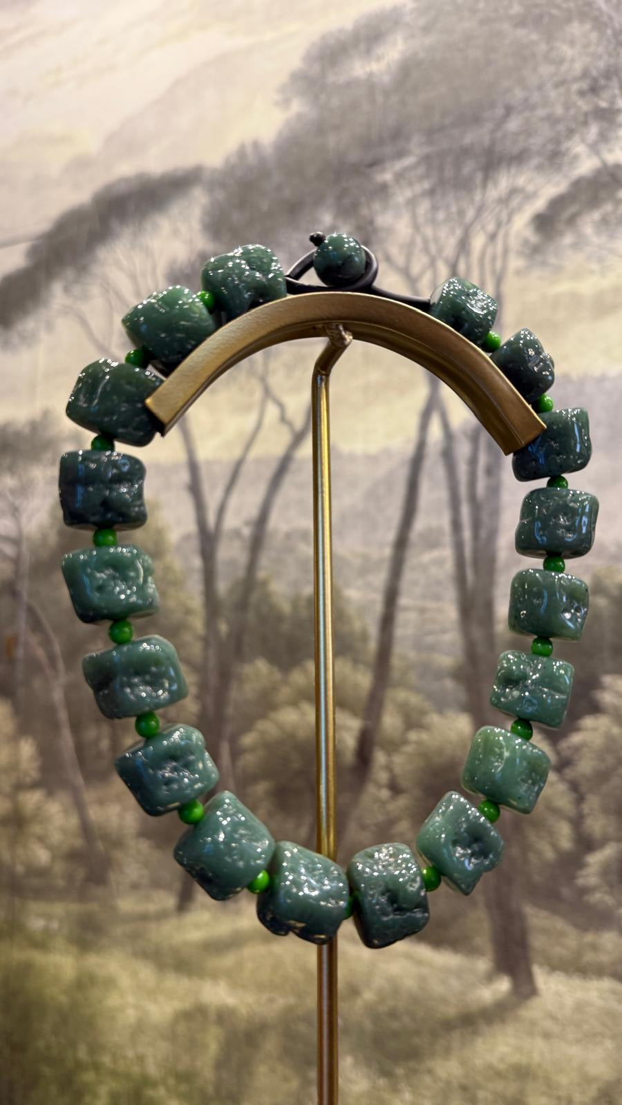 Collar Roca Verde