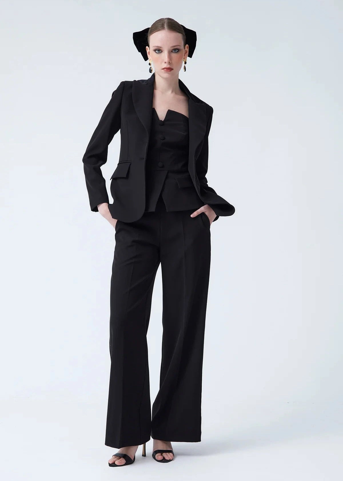 Pantalón Noir Negro