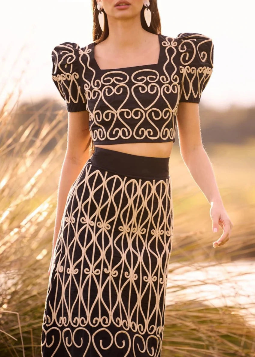 Conjunto Creta Negro