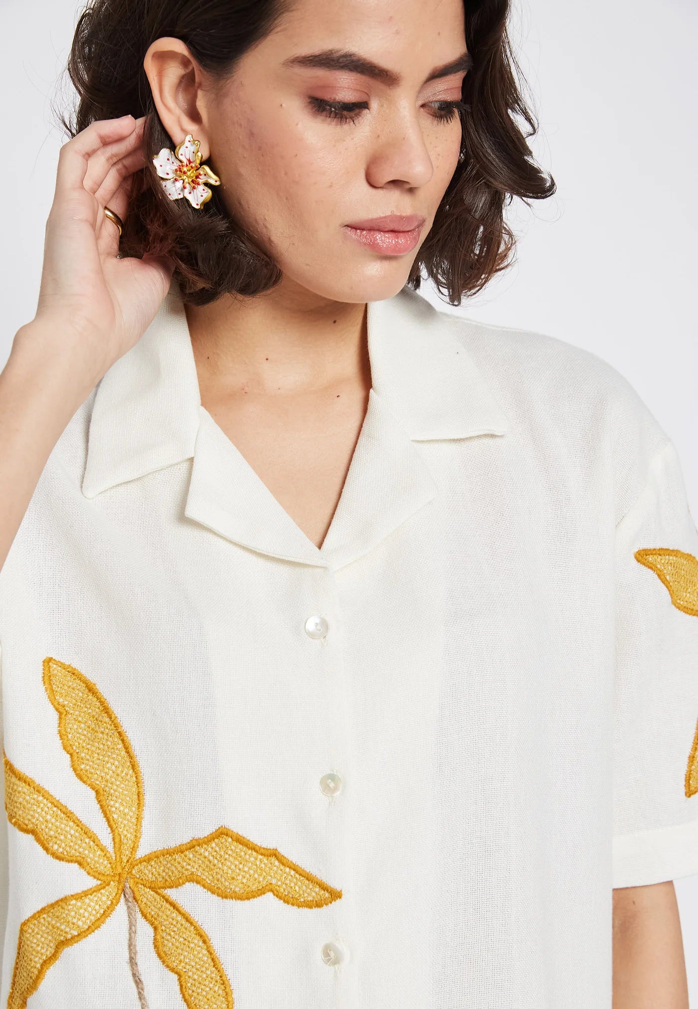 Camisa Drift White