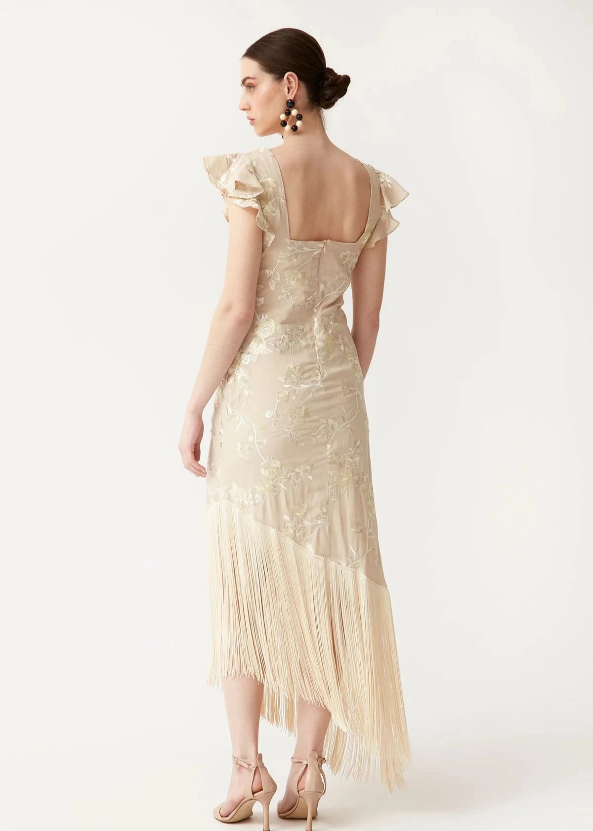 Vestido Estrellam Beige