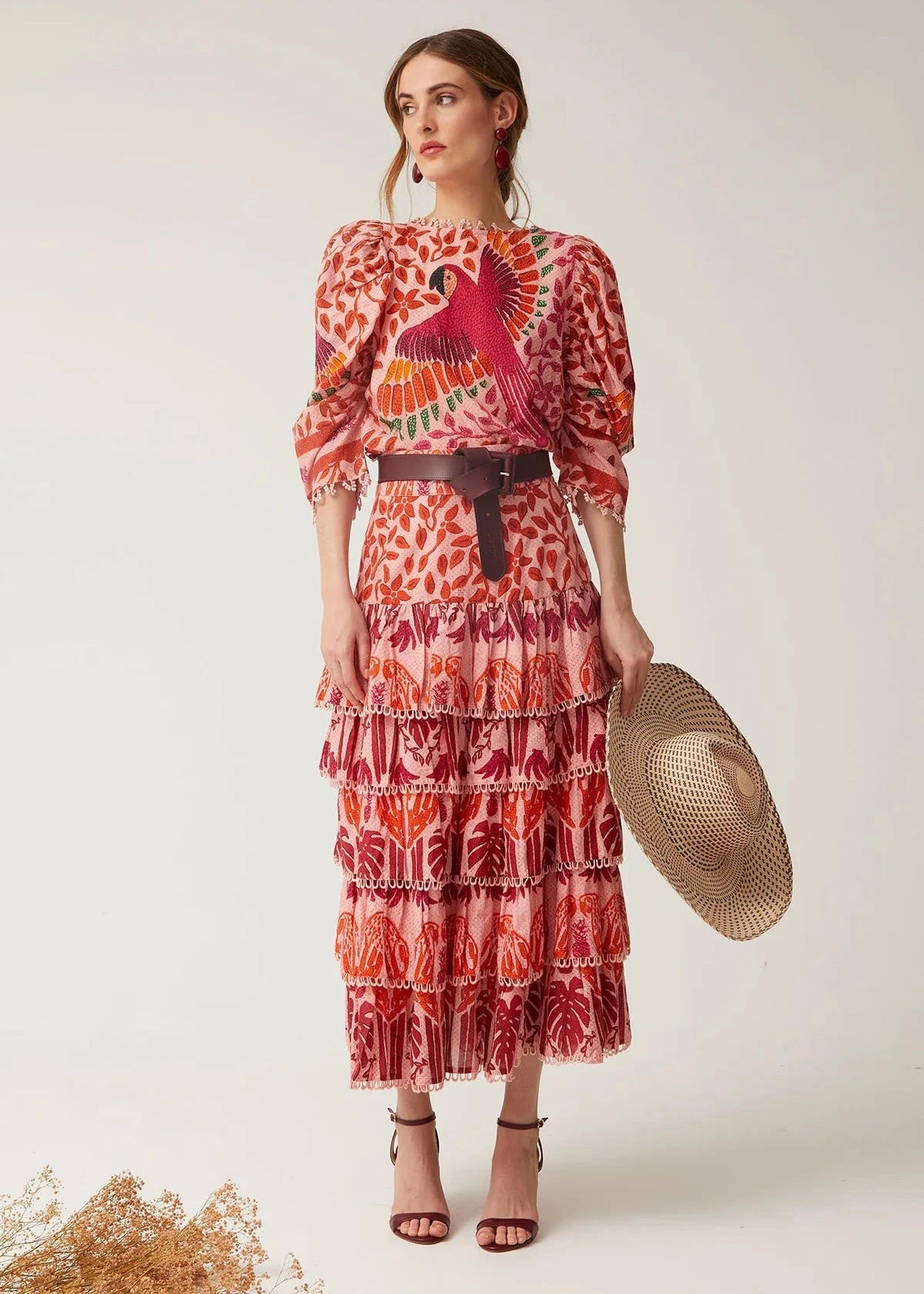 Falda Donia Rosa