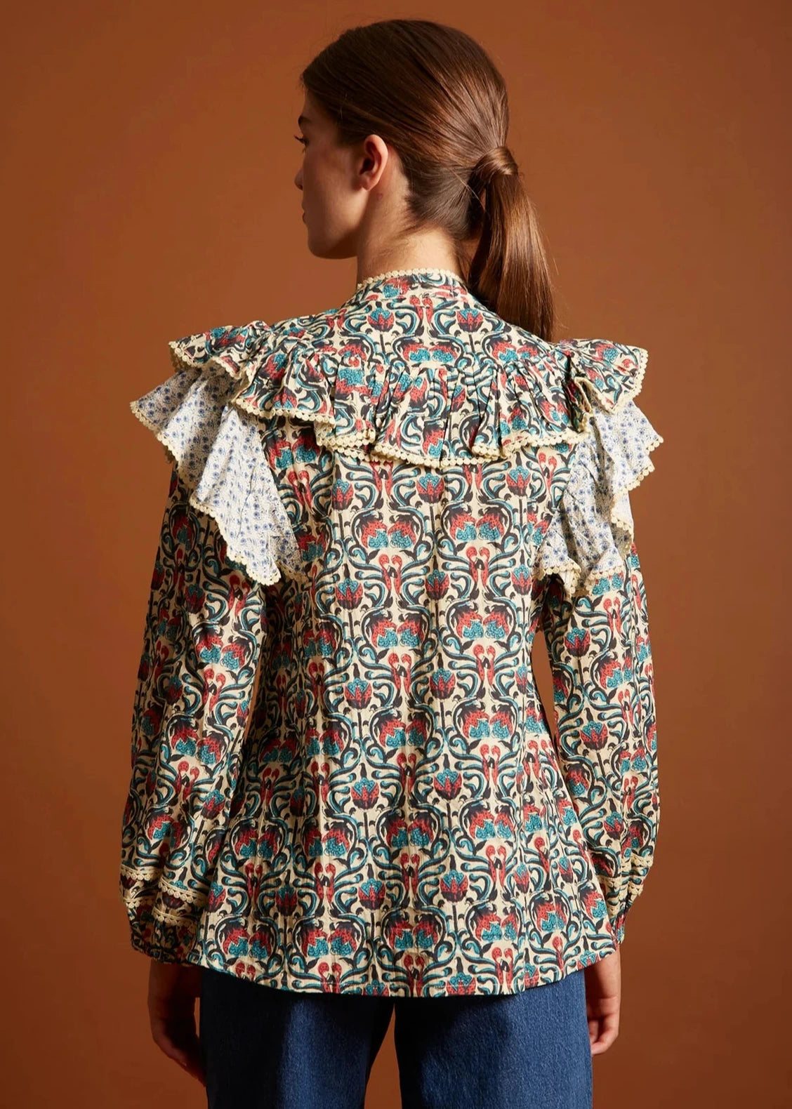 Camisa Gaia Azul
