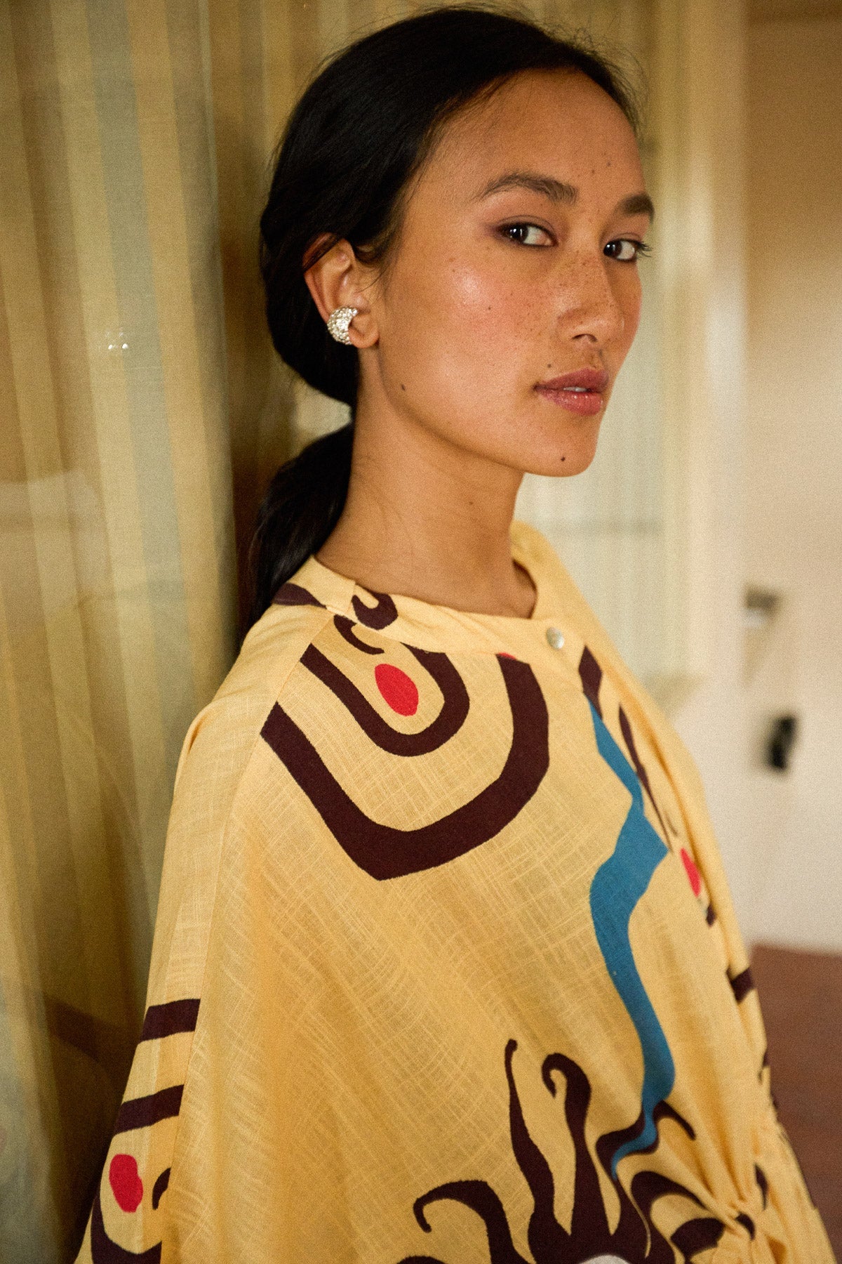 Kaftan Helia Yellow