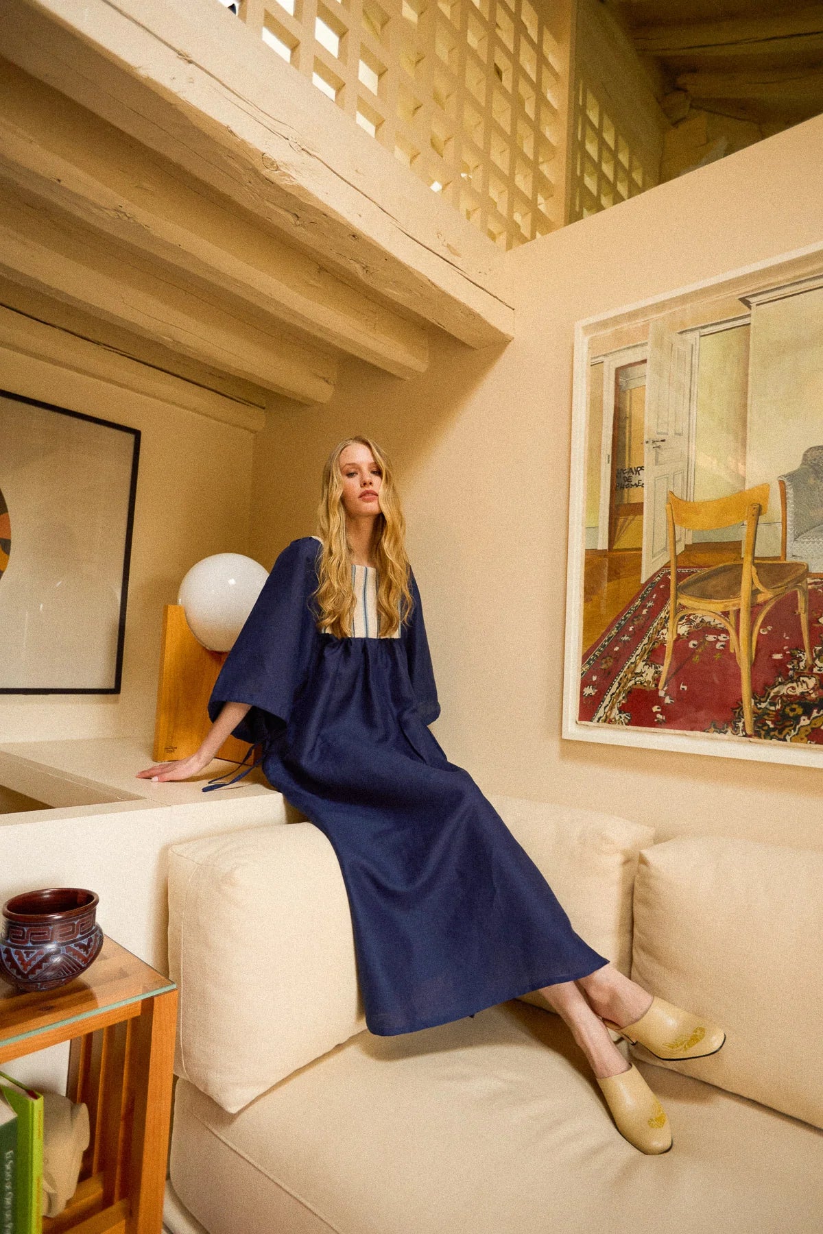 Vestido Irlani Navy