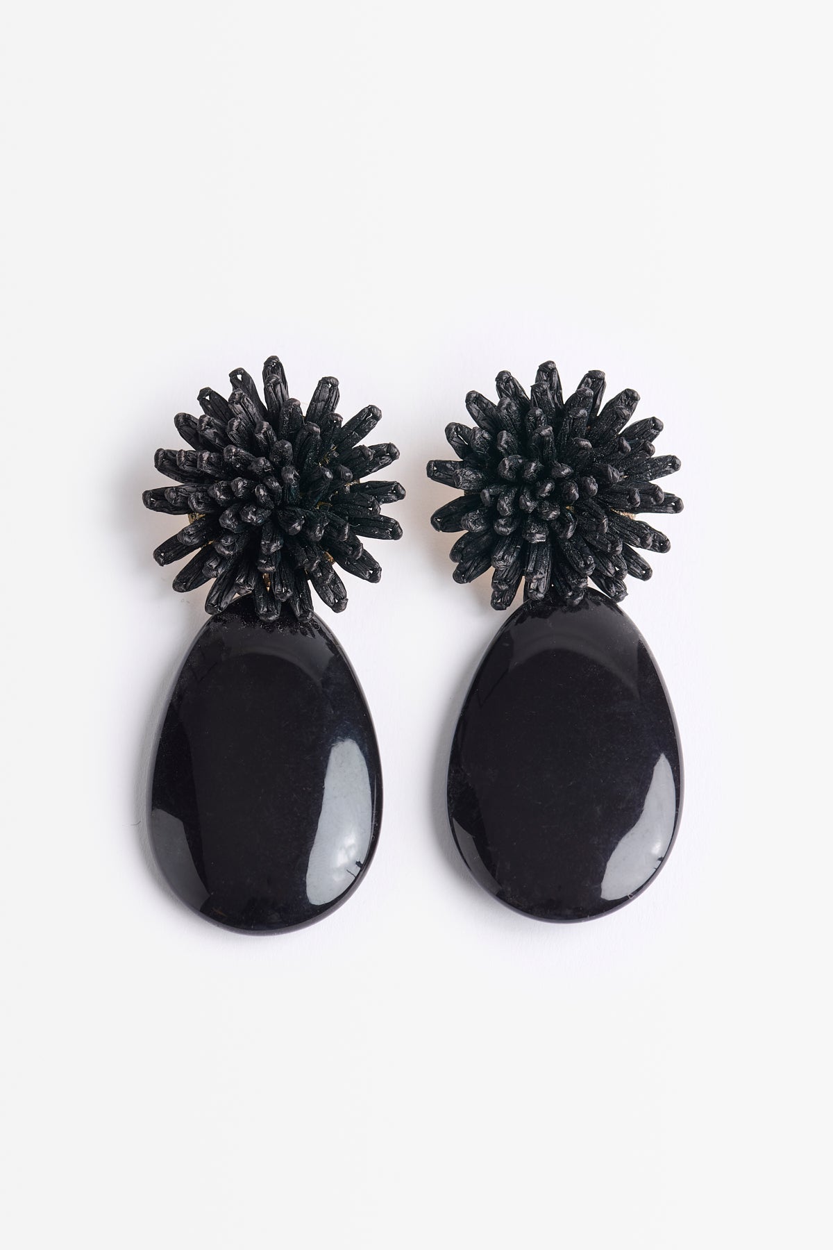 Pendientes Juno Negro