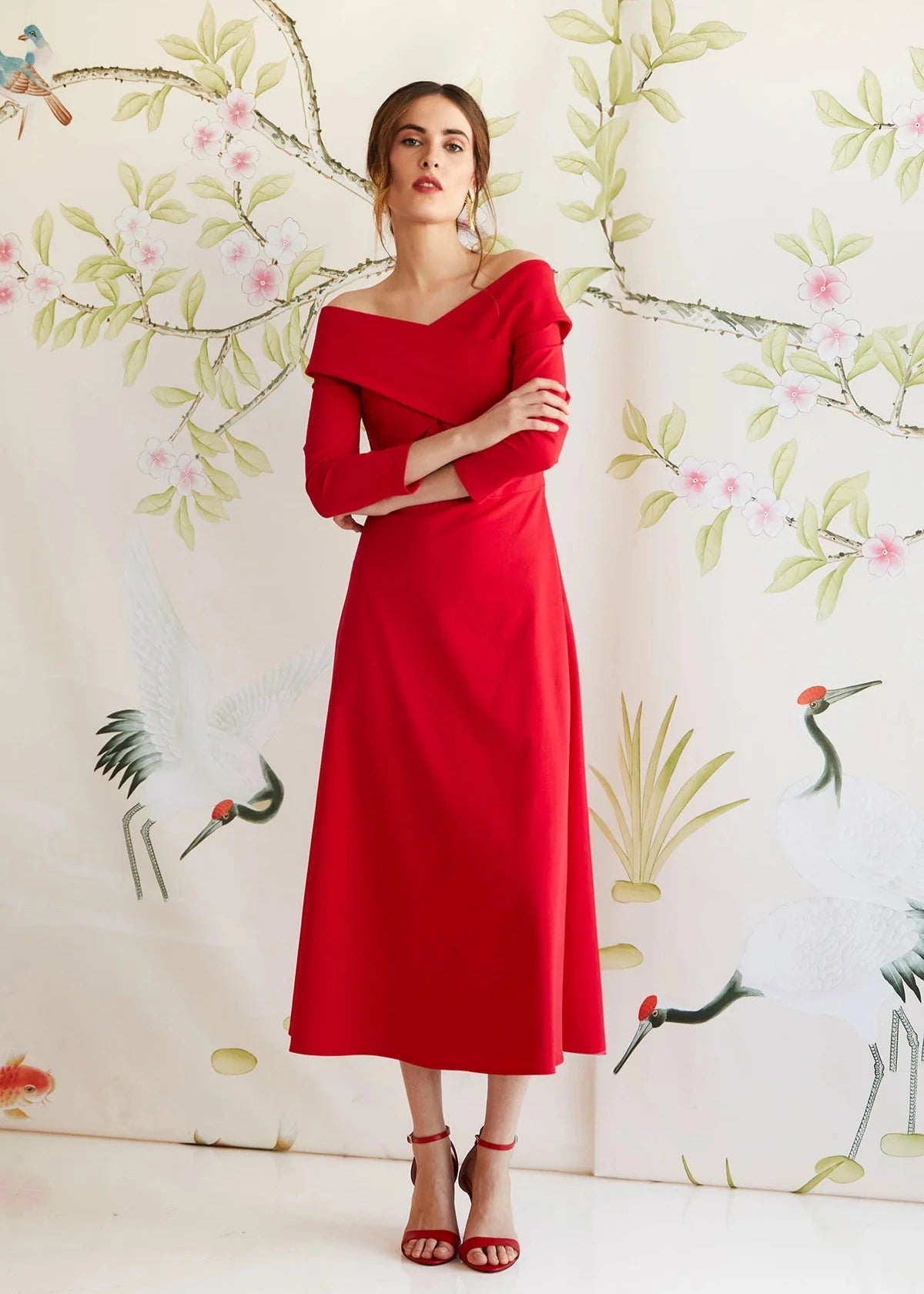 Vestido Loria Rojo