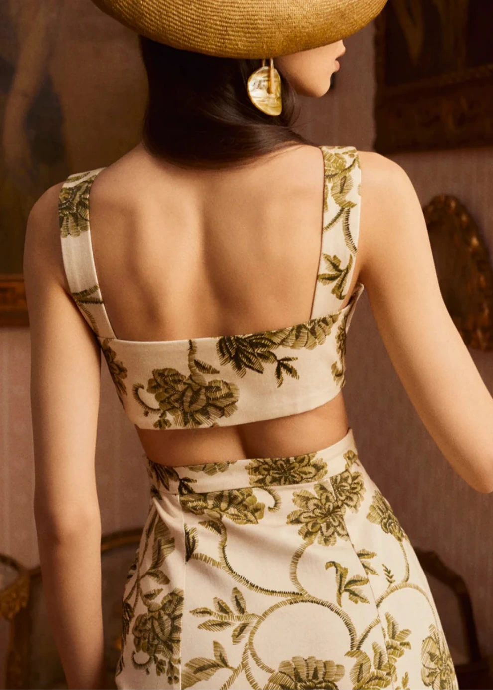 Vestido Margarita Verde